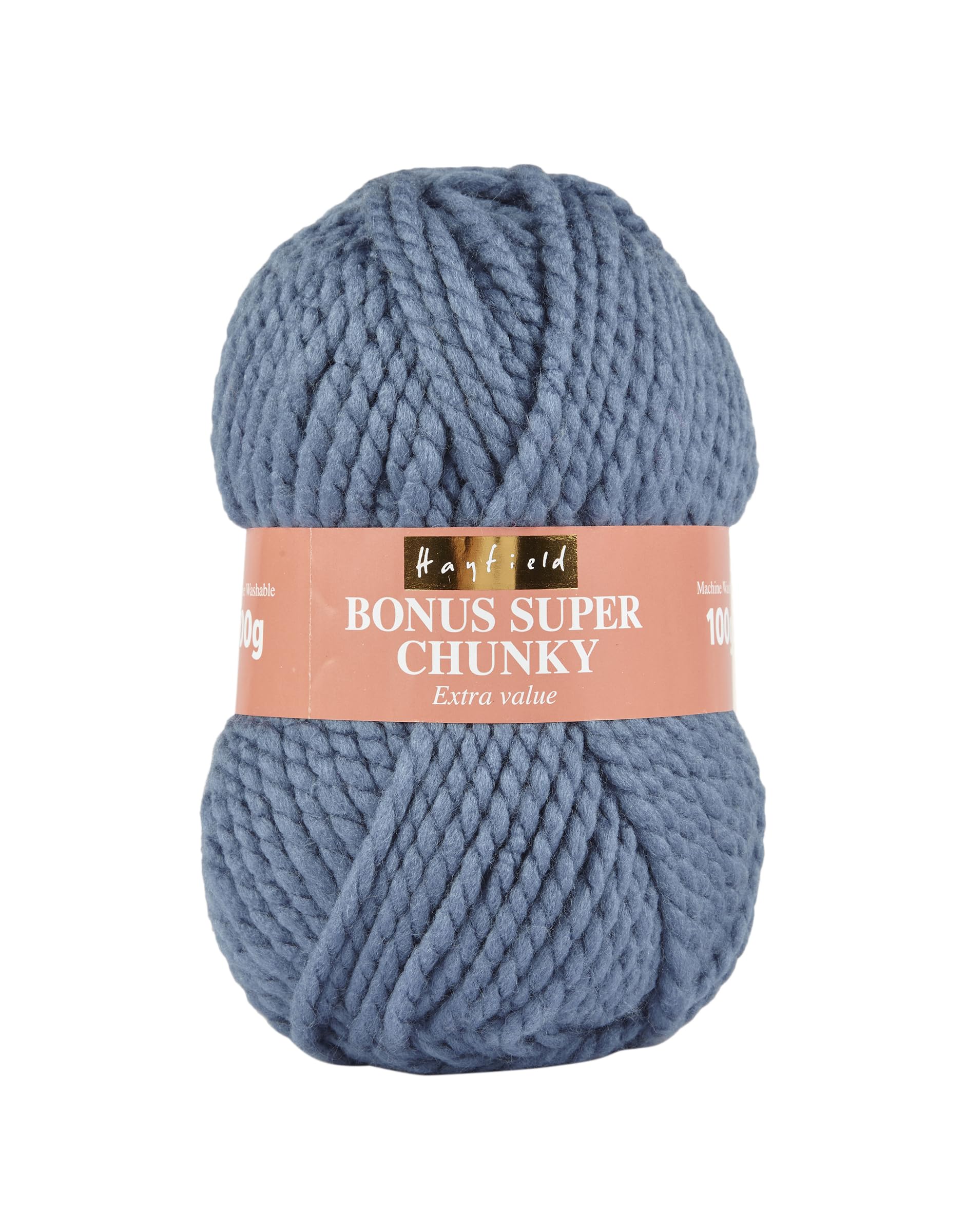 Sirdar Hayfield Bonus Super Chunky Yarn - 100% Acrylic | 100g | Ocean Blue (609) 1