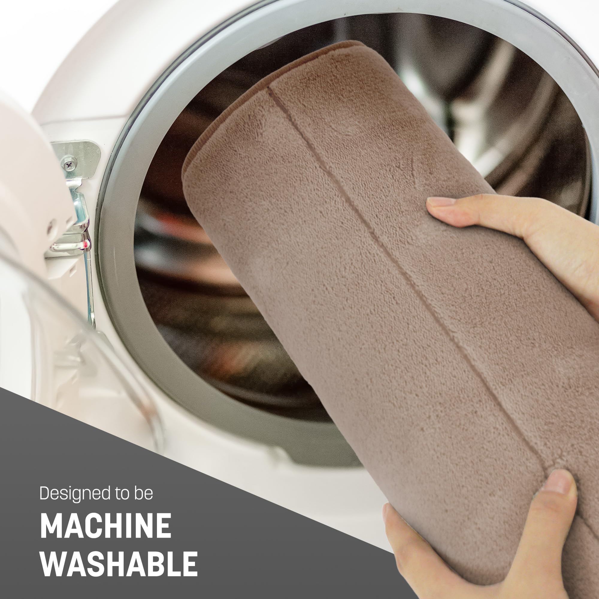 KEPLIN Memory Foam Bath Mat - Ultra-Soft Comfort | 40 x 60 cm | Machine Washable 6