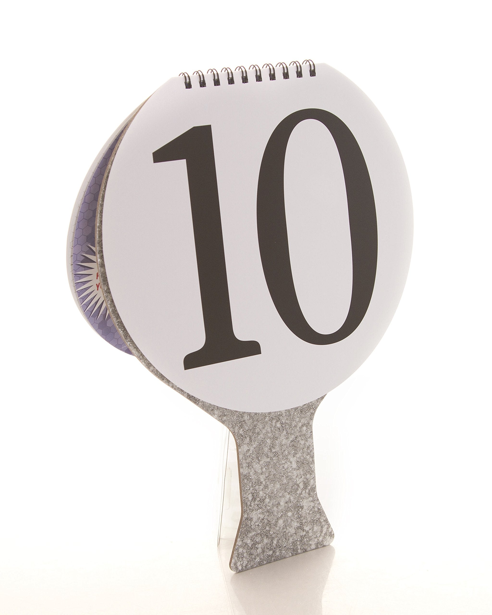 Boxer Gifts Star Dancer Scoring Paddle - Novelty Gift for Talent Show Judges | Silver 3