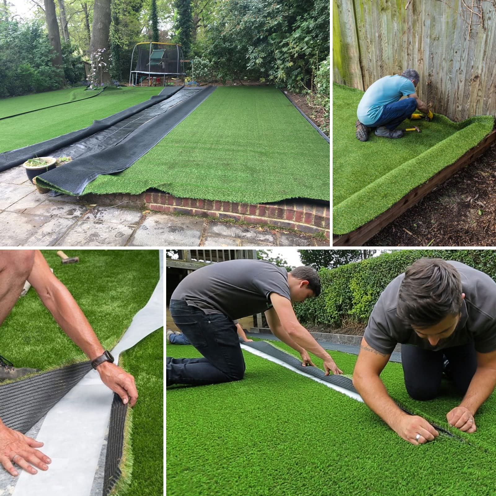 ASelected Self Adhesive Artificial Grass Tape - Green, 15 cm x 1000 cm, High Stickiness for Indoor/Outdoor Use 7