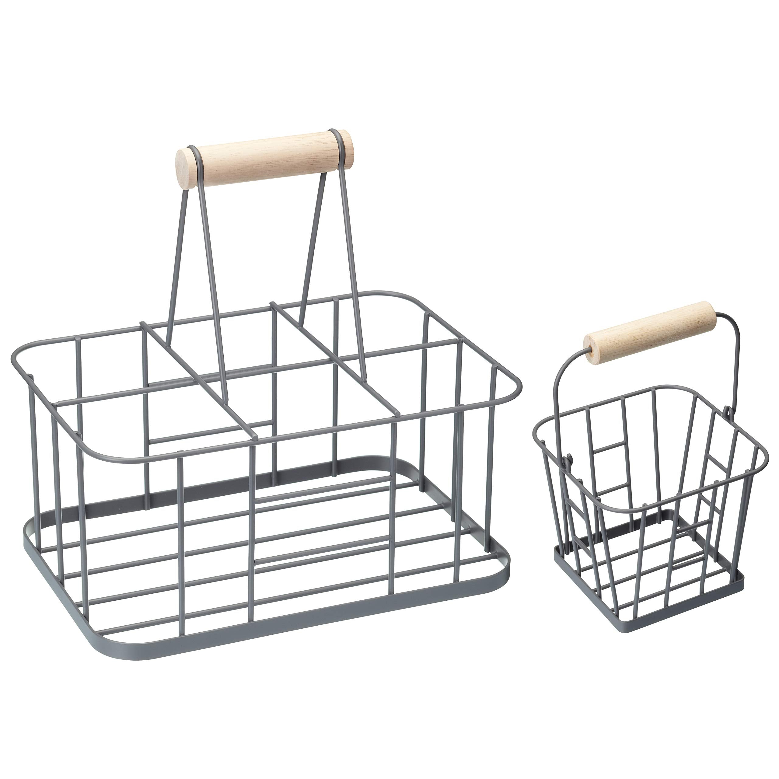 KitchenCraft Living Nostalgia Wire Egg Basket - Holds 16 Eggs | Grey Powder Coated Iron 4