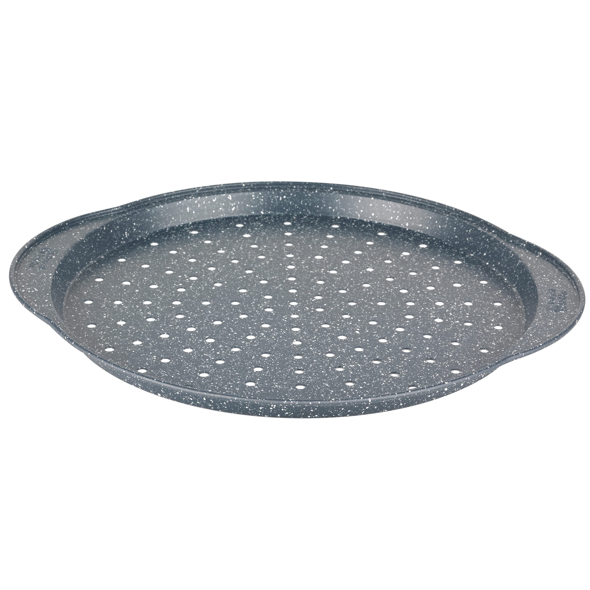 Russell Hobbs Nightfall Stone Set of 2 Pizza Pans - 37cm Round, Non-Stick Carbon Steel, PFOA Free 4