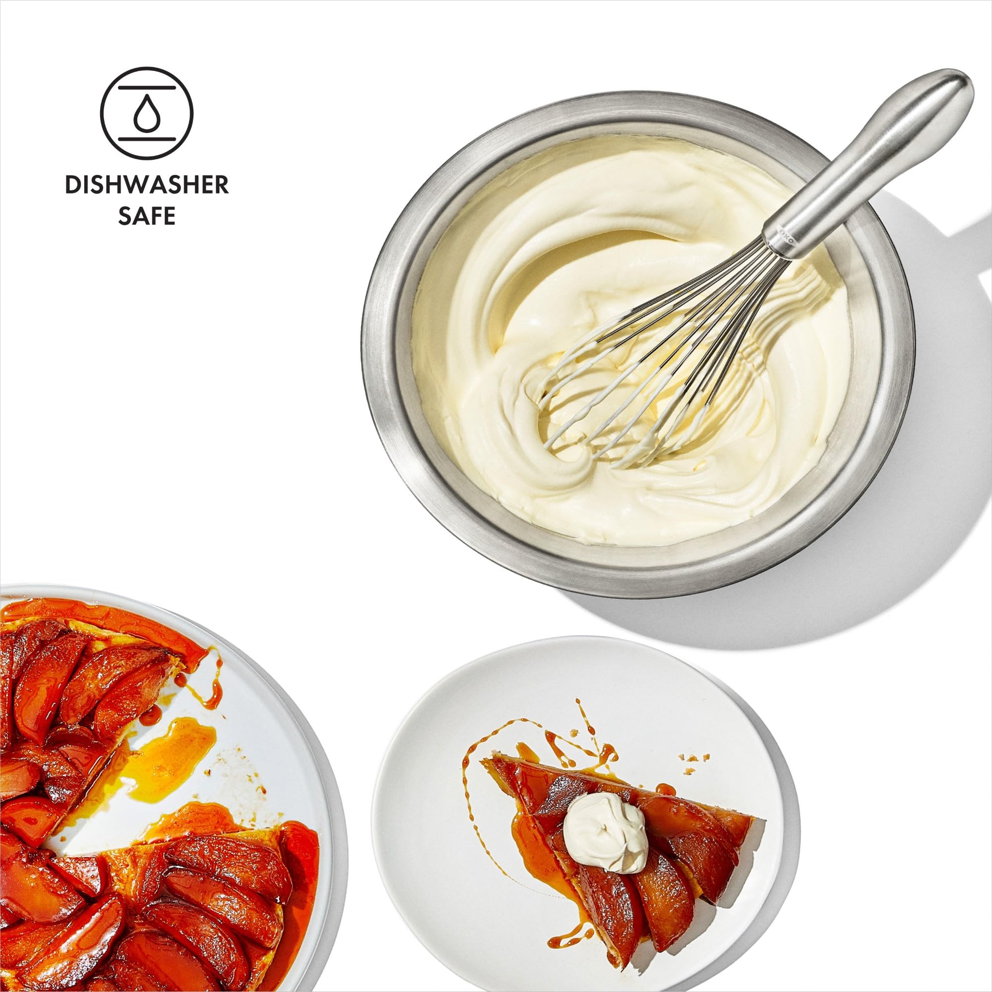 OXO Good Grips Steel Balloon Whisk - 27.9cm Stainless Steel | Dishwasher Safe 5