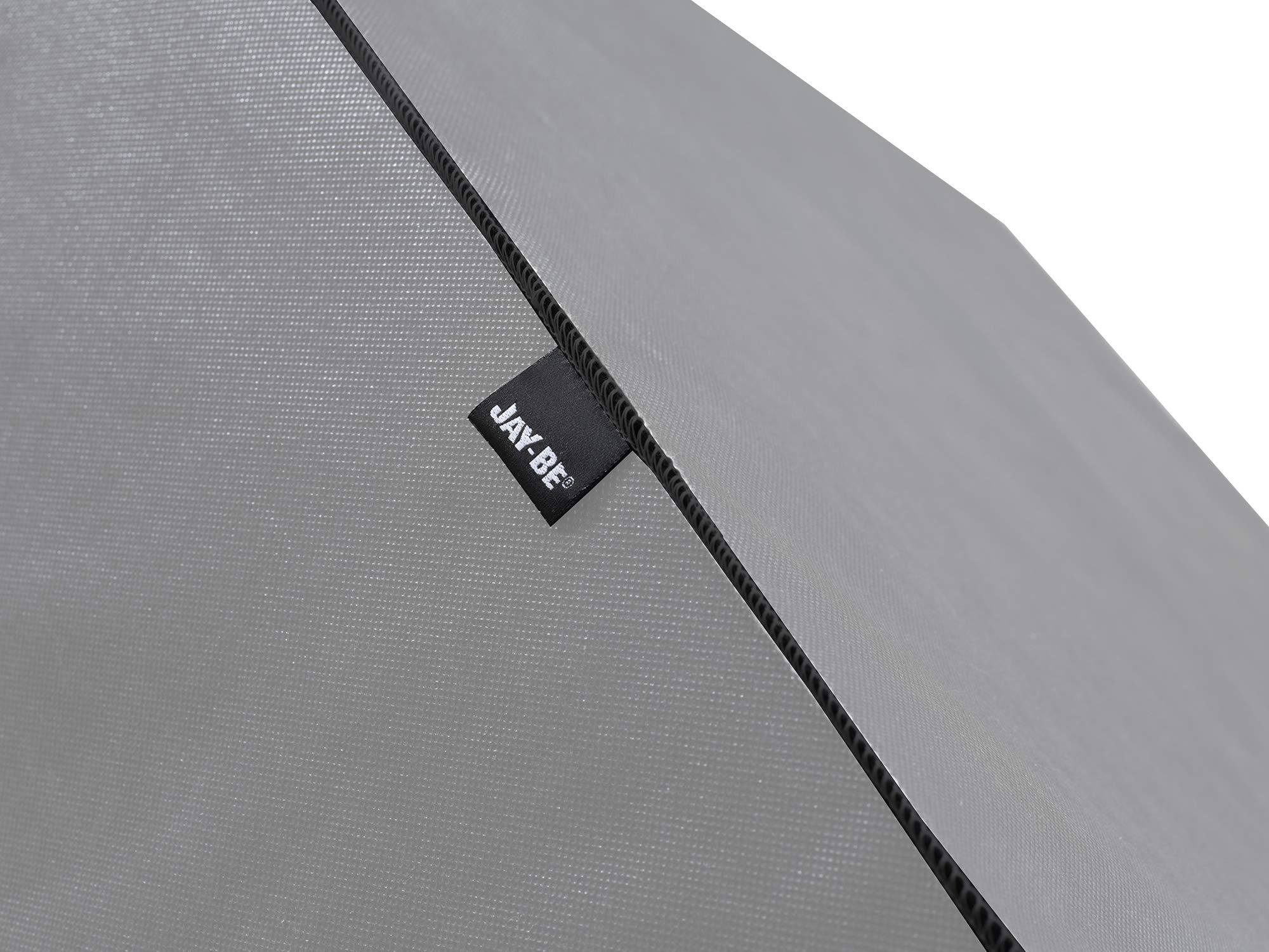 JAY-BE Polypropylene Folding Bed Cover - Single Size, Black Fabric for Crown Folding Beds 3