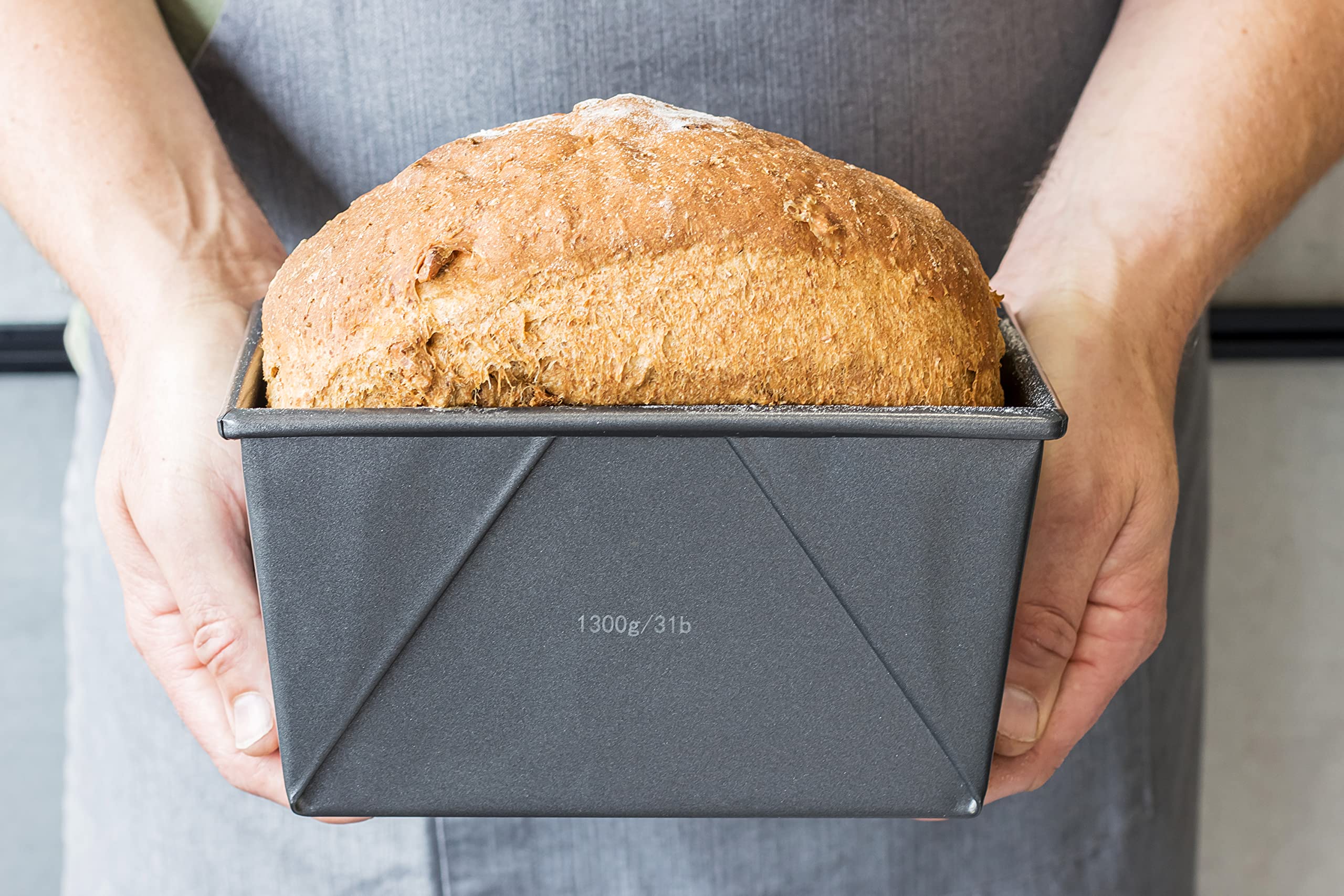 MasterClass 3 lb Loaf Tin - Robust 1mm Carbon Steel | PFOA Non-Stick | Oven & Freezer Safe 5