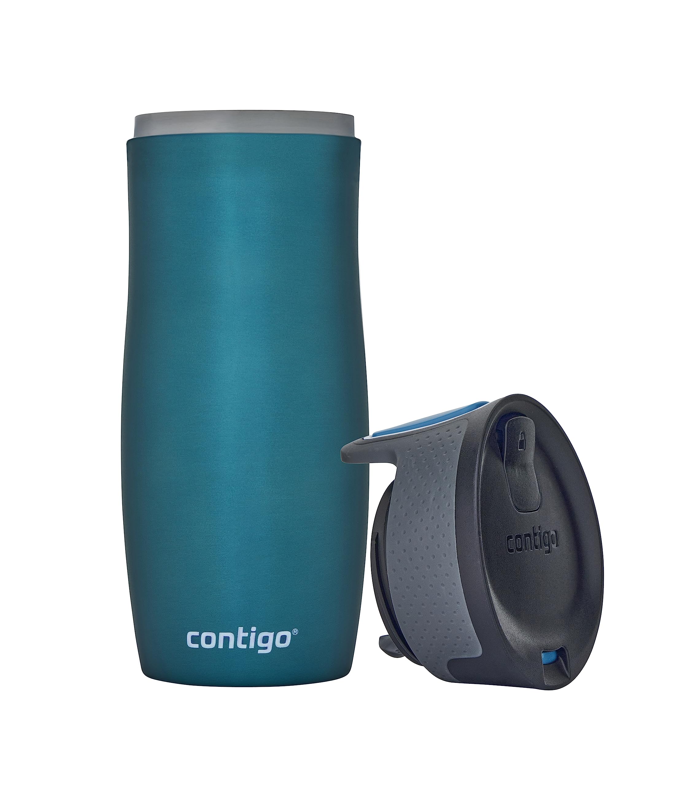 Contigo West Loop Autoseal Travel Mug - 470 ml Stainless Steel Thermal Vacuum Flask | Leakproof | Bay 9