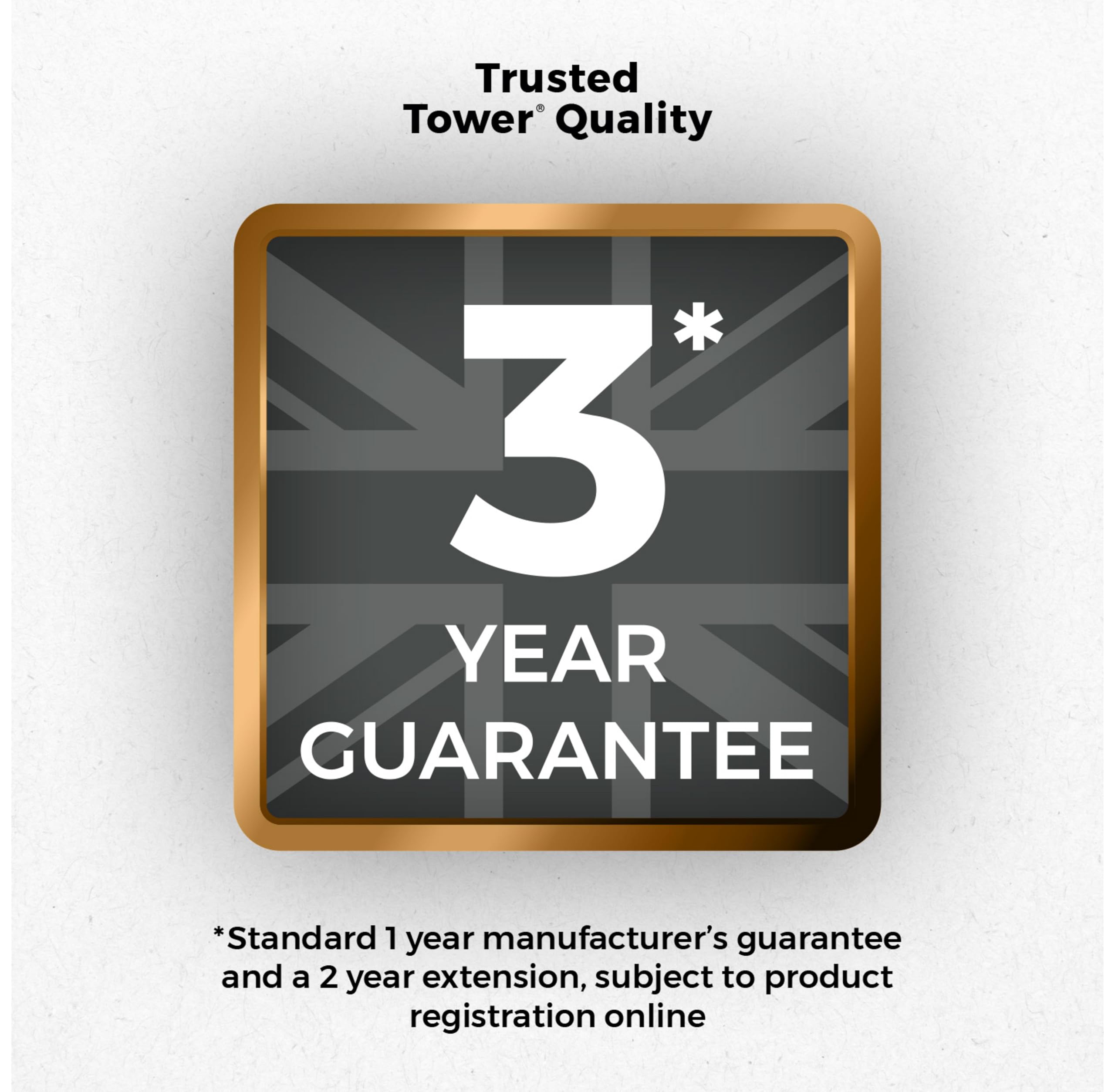 Tower Empire Roll Top Bread Bin - Art Deco Design | Stainless Steel | Midnight Blue & Brass 8