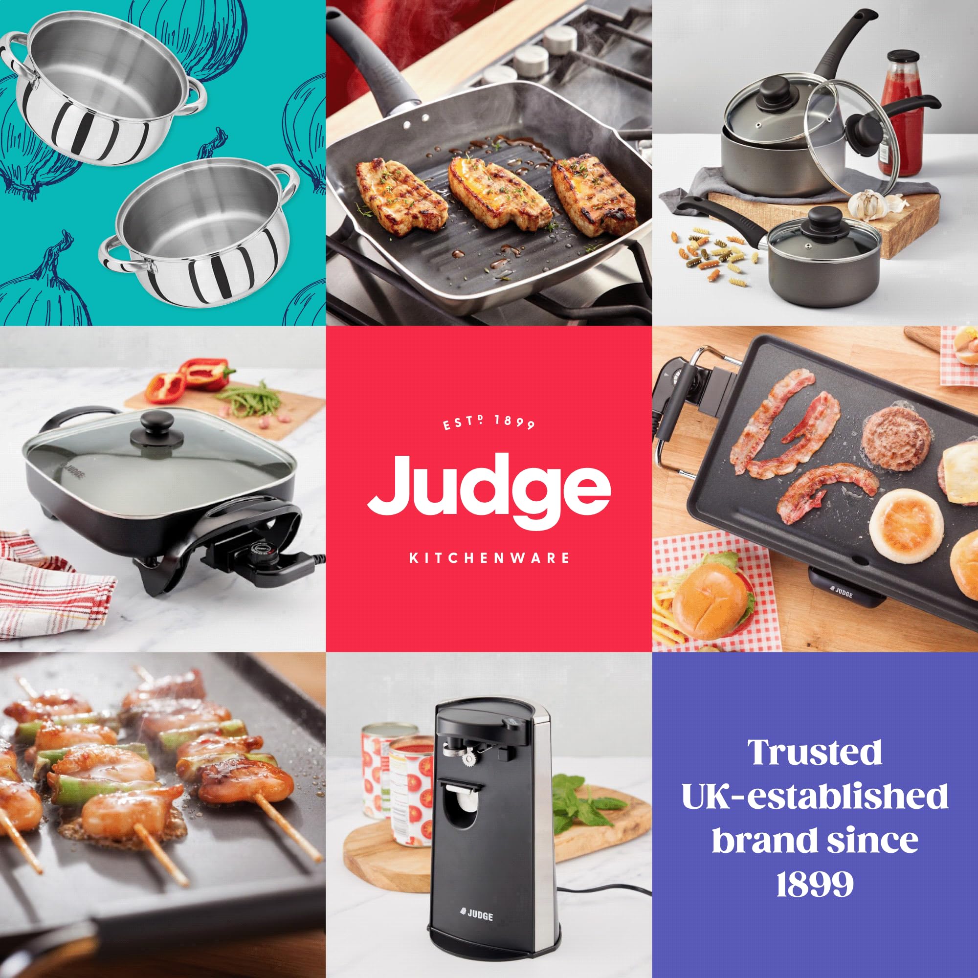 Judge 3L Stovetop Kettle - Rapid Boiling with Whistle Alert | Stainless Steel | Silver 7