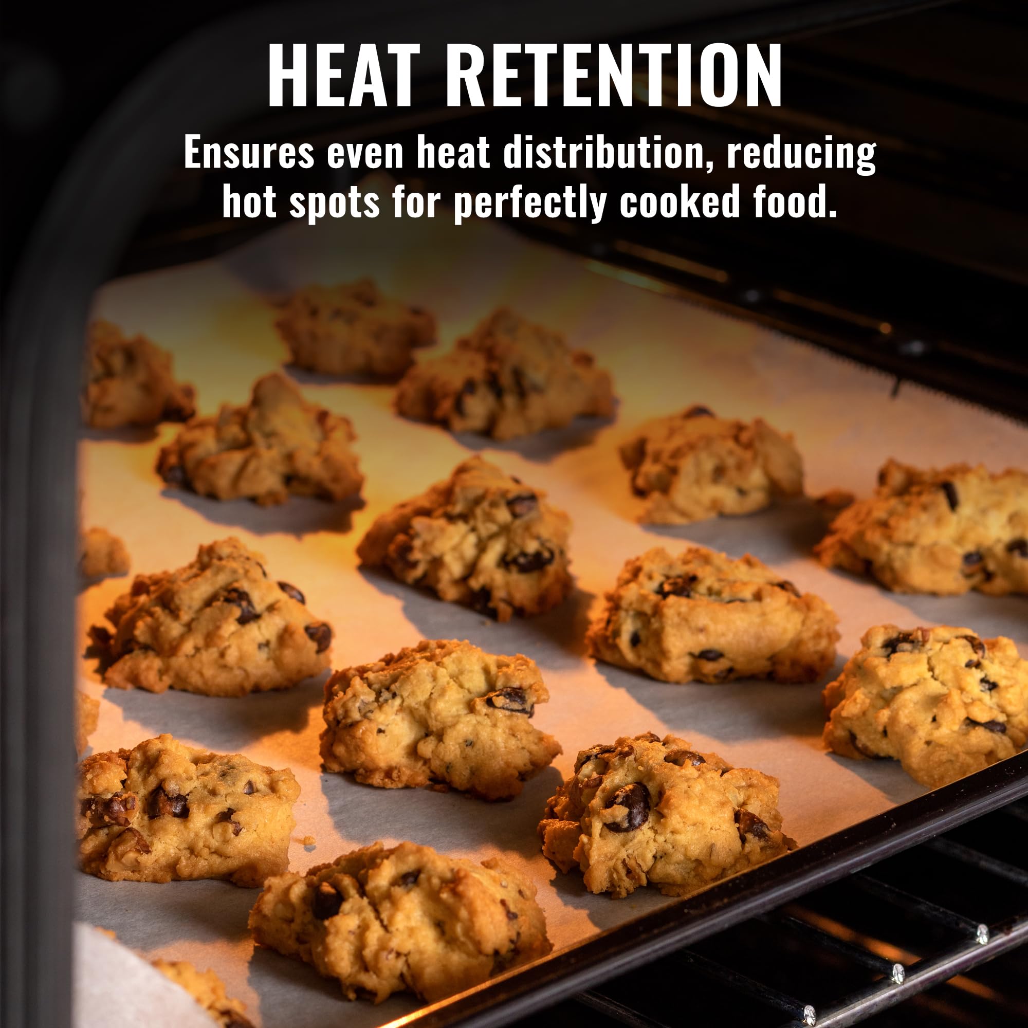 Prochef Professional Yorkshire Pudding Tray - 9in x 9in, Teflon Non-Stick Silicone Coating, Enhanced Durability 6
