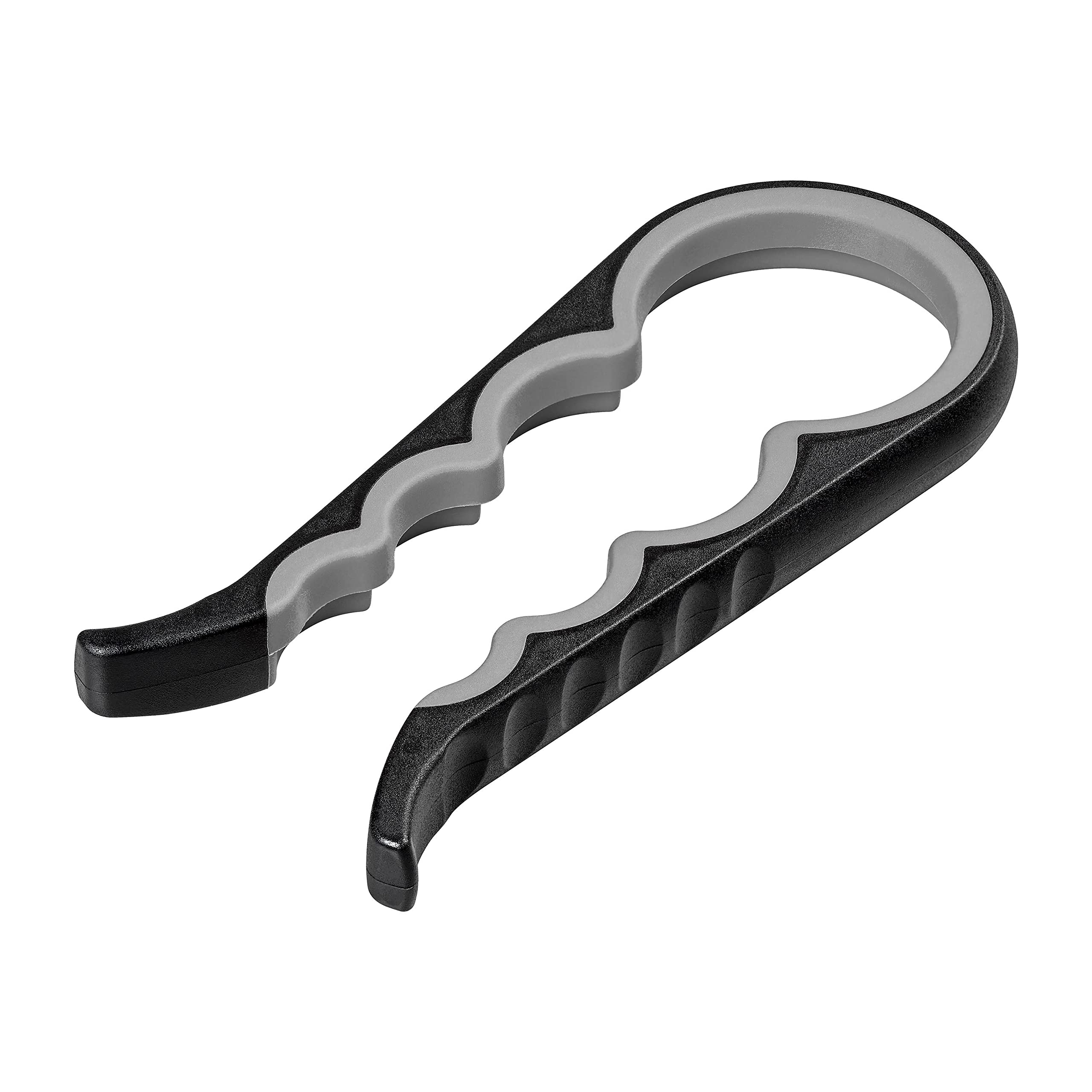 Chef Aid Easy Grip Multi-Opener for Jars and Bottles | Handheld | Grey/Black 1
