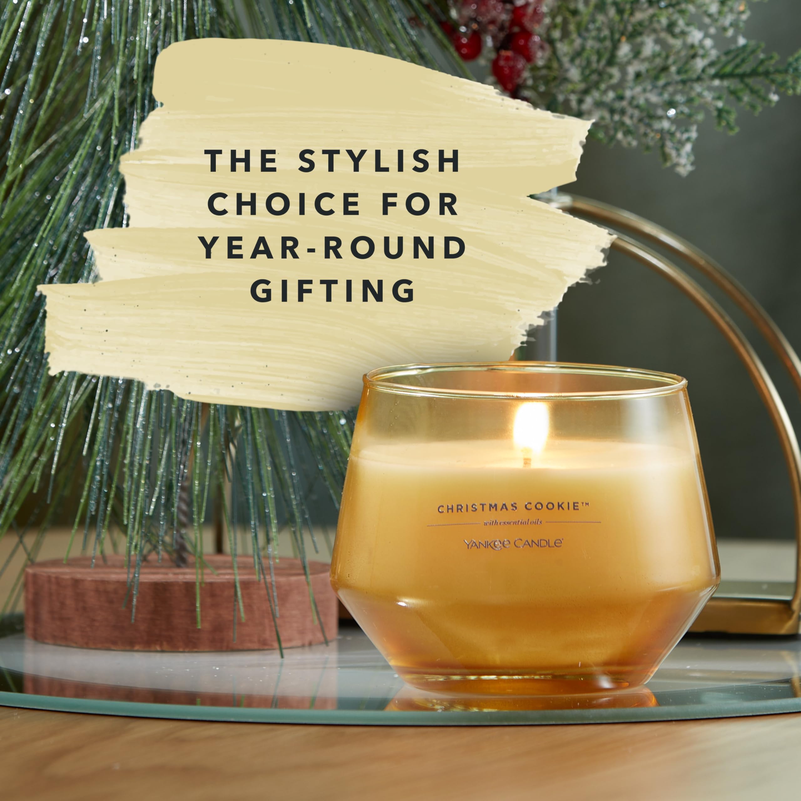 Yankee Candle Studio Christmas Cookie Scented Candle | Premium Soy Blend | 35-50 Hr Burn Time 6