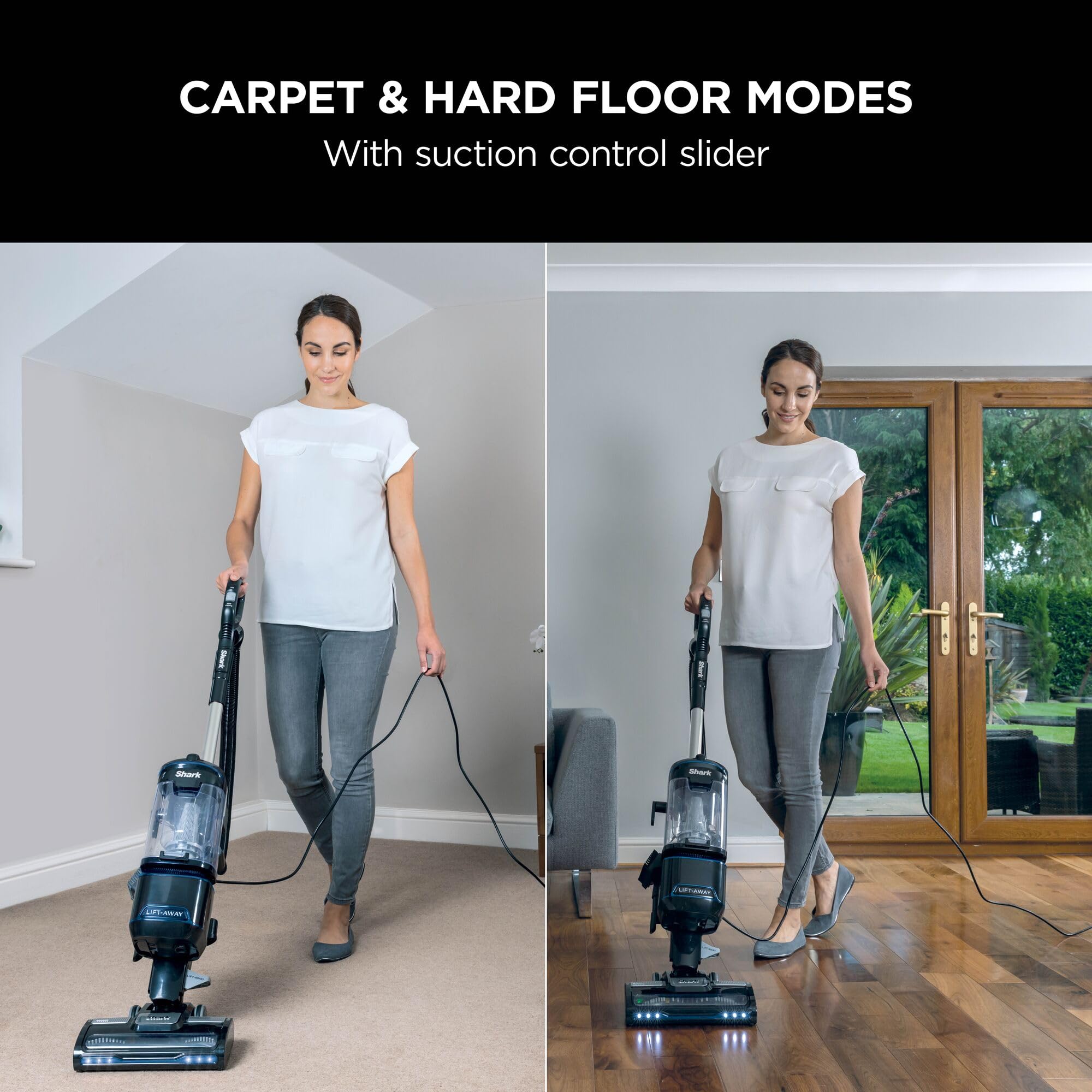 Shark Corded Upright Vacuum Cleaner - Lift-Away Technology | 1.1L Capacity | 8m Cord 6