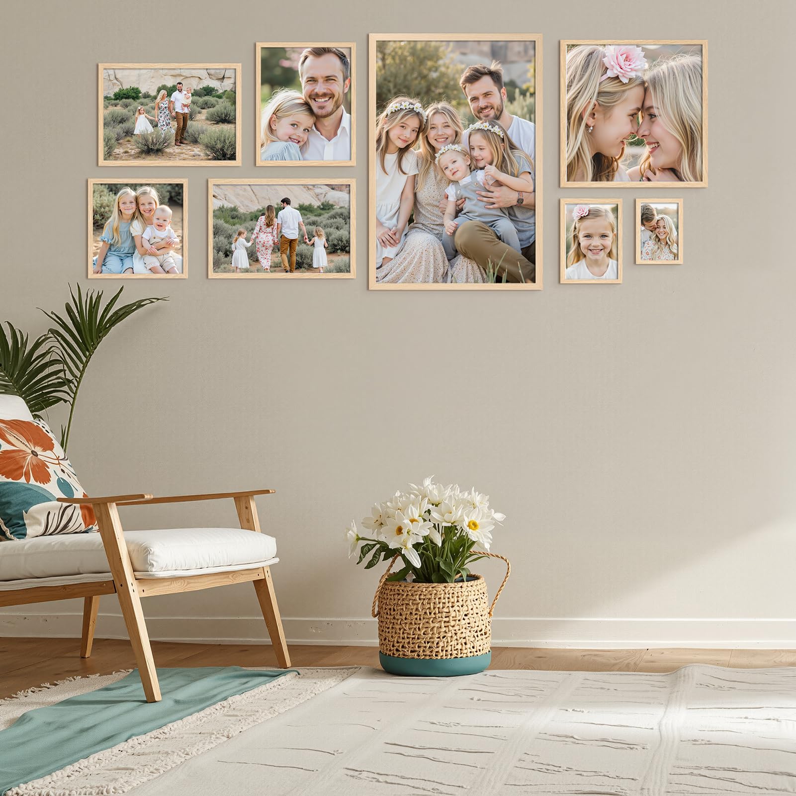Ditwis A4 Wood Colour Picture Frame for Certificates, Photos, Artwork | Wall or Tabletop Display | 21x29.7 cm 7