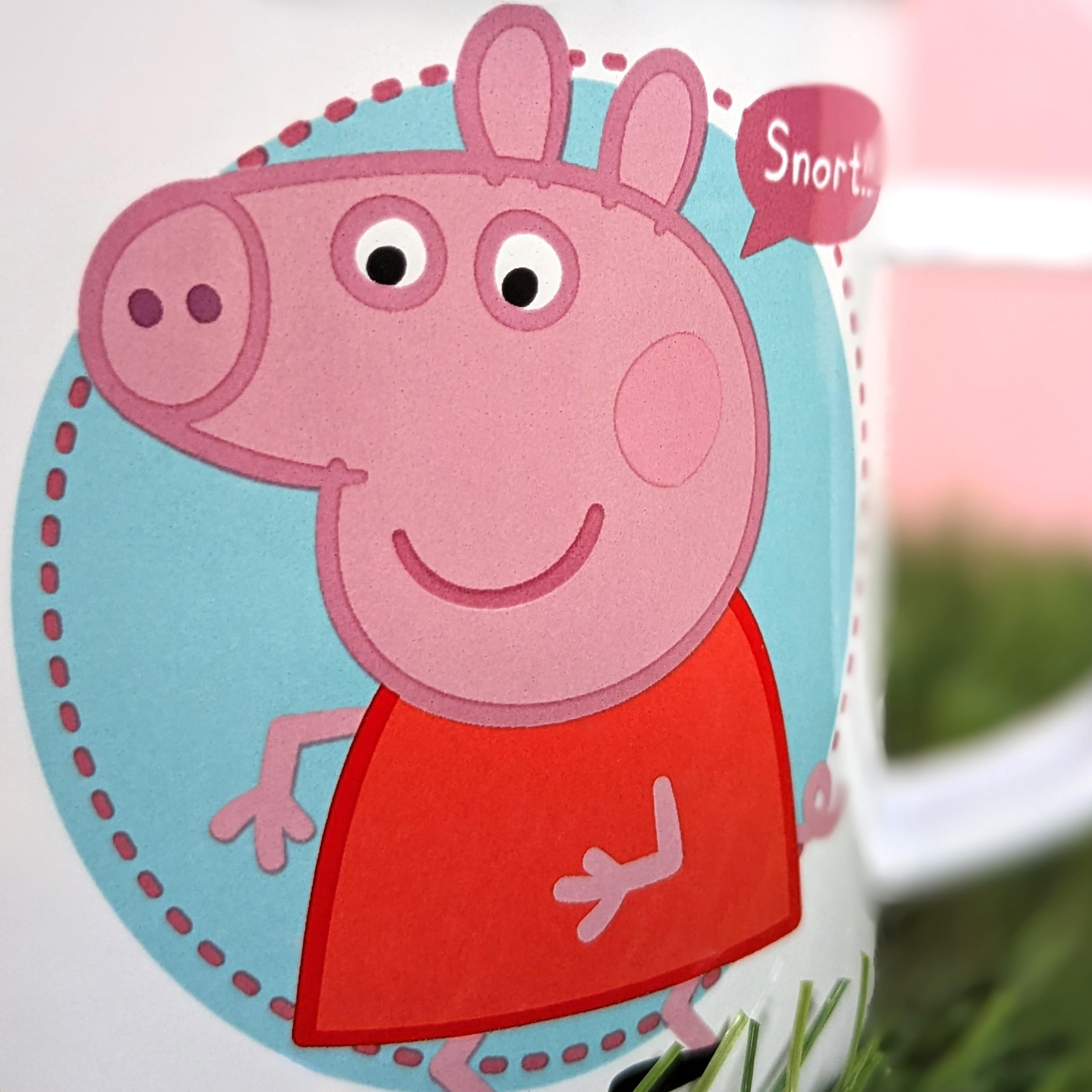 Robert Frederick Peppa Pig Enamel Coffee Mug - Time to Party Design | 350ml Capacity | Dishwasher Safe 8