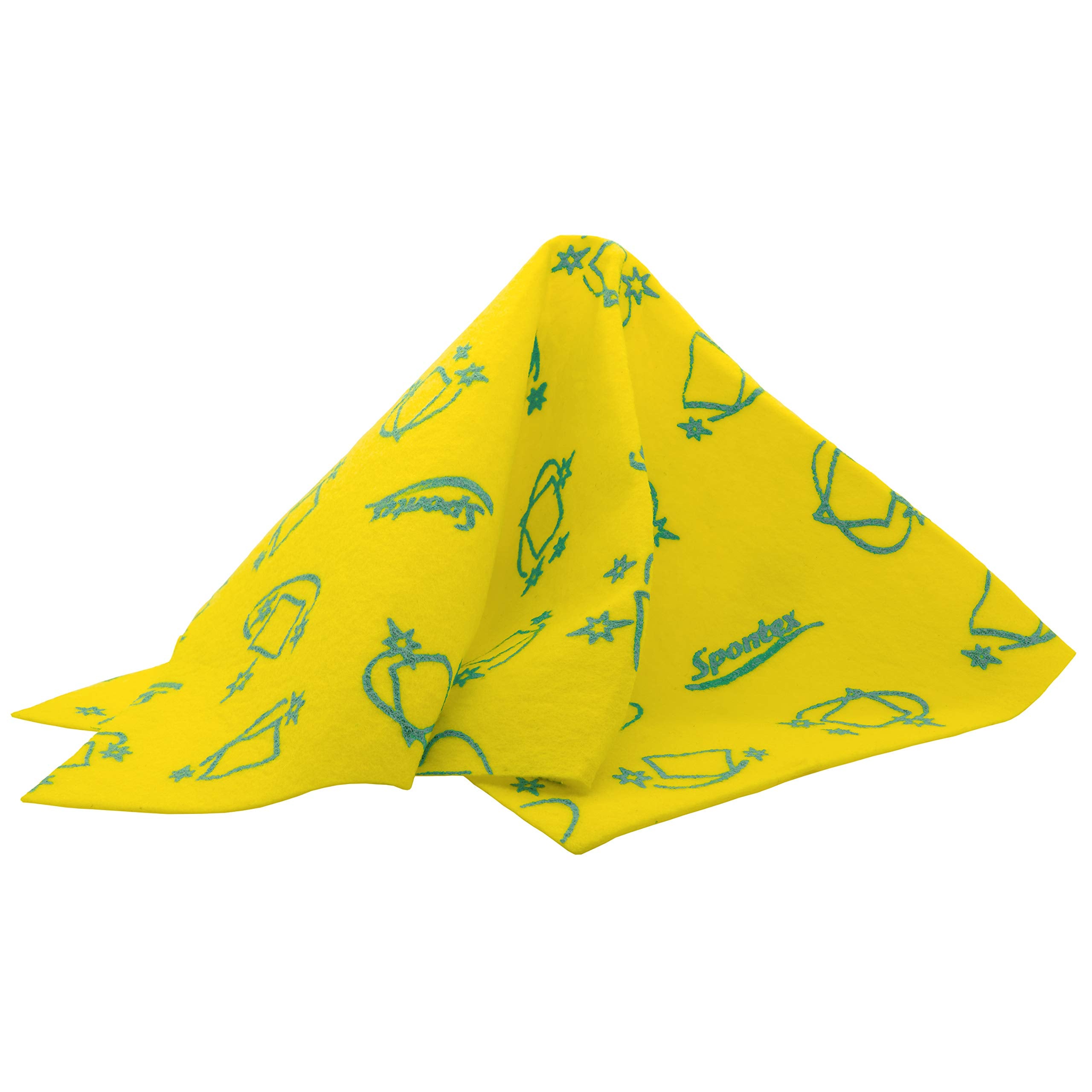 Spontex Multipurpose Cleaning Cloths - Extra Thick & Ultra Absorbent | Pack of 2 | 35 x 37 cm 2