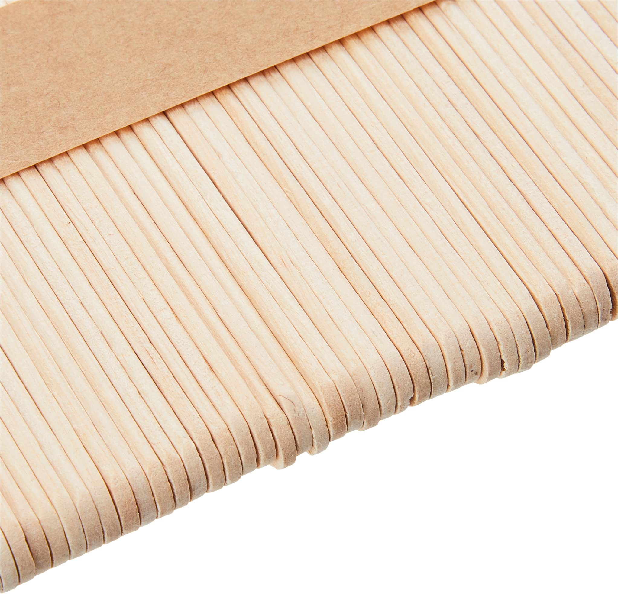 ARK Craft Wooden Lollipop Craft Sticks - 100 Pack, Natural Color | Woodcraft Model Making