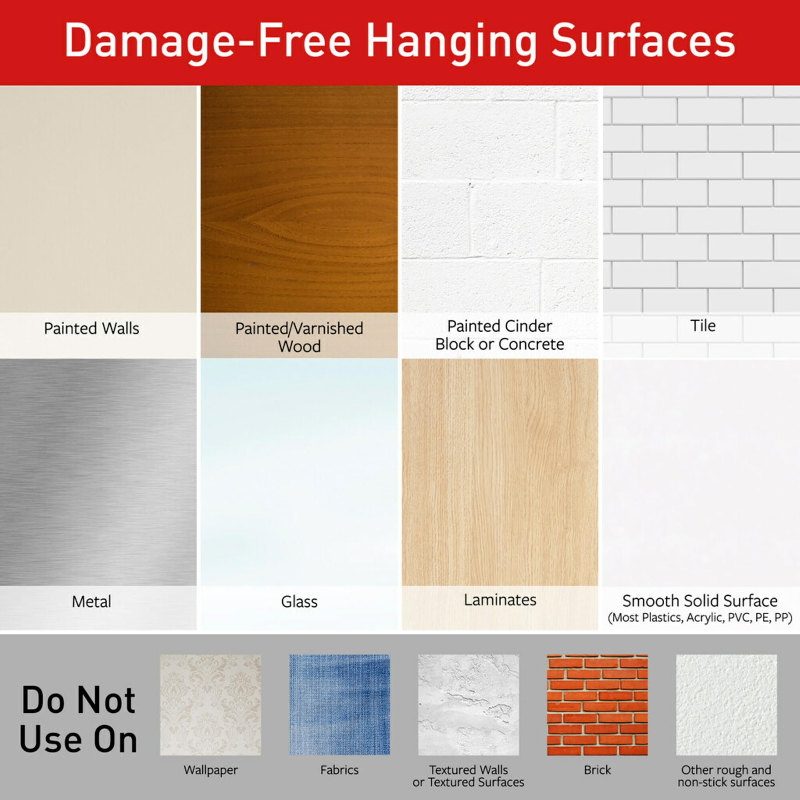 Command Damage-Free Water Resistant Hook - White Plastic | Pack of 2 Hooks & 4 Strips 7