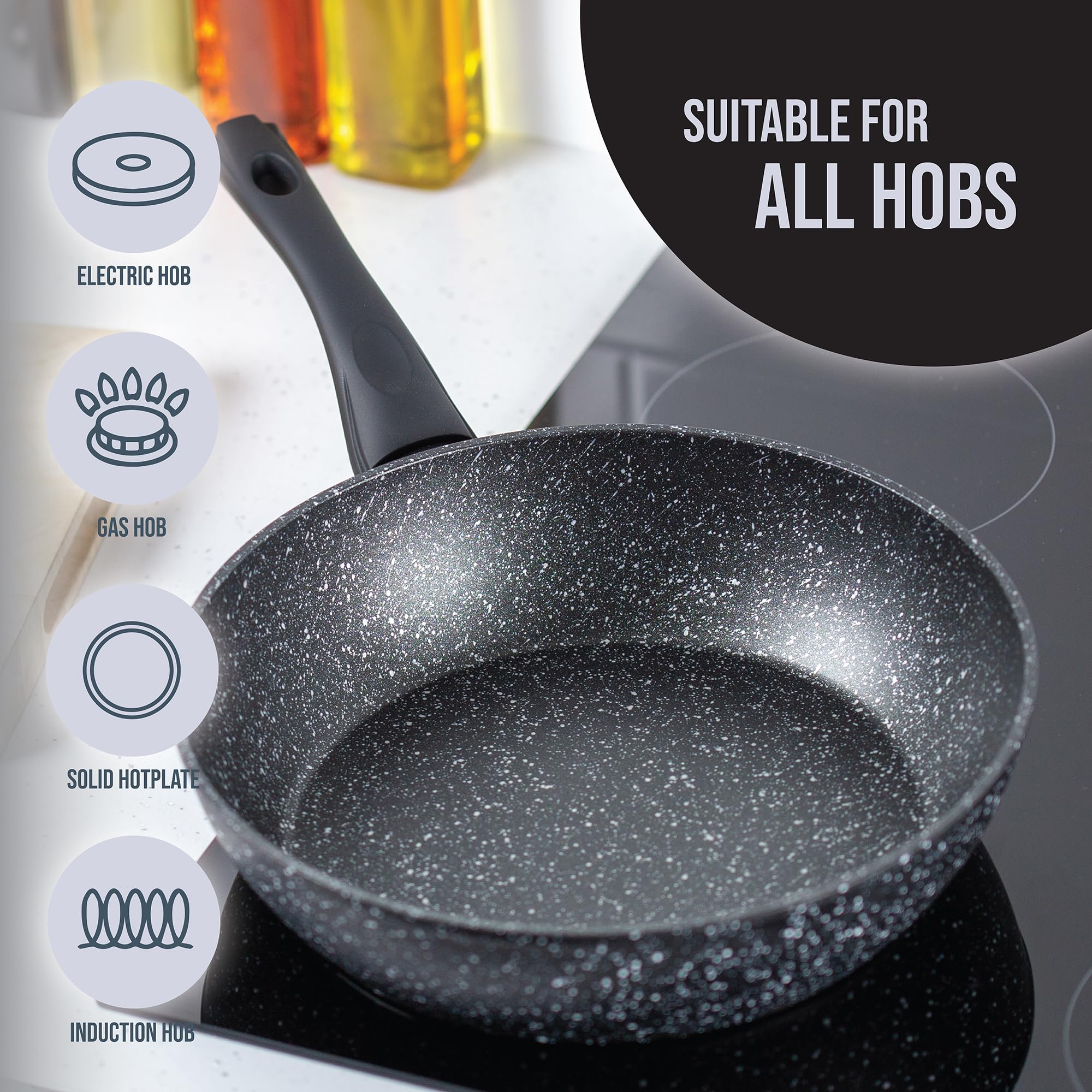 Blackmoor 66199 Classic 28cm Non-Stick Sauté Pan | Induction Compatible | Cool Touch Handle 4