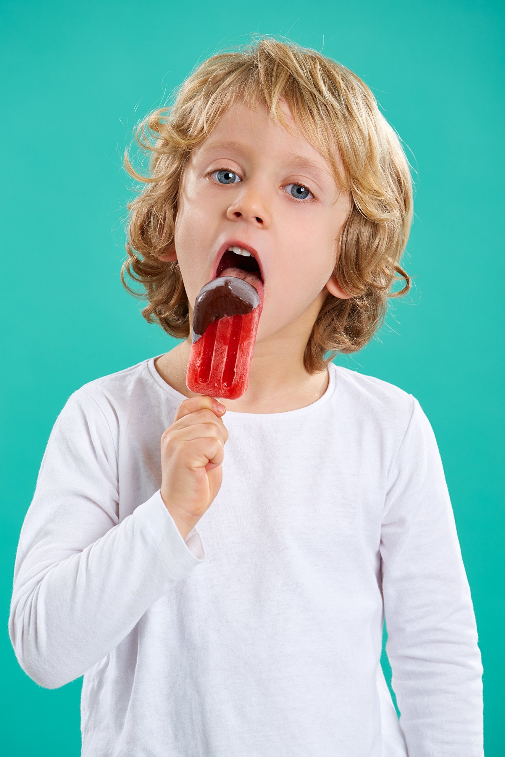 Lékué Stackable Ice Lolly Moulds - Mini, 4 Pieces, Multi-Colour Silicone | 60ml Capacity 3