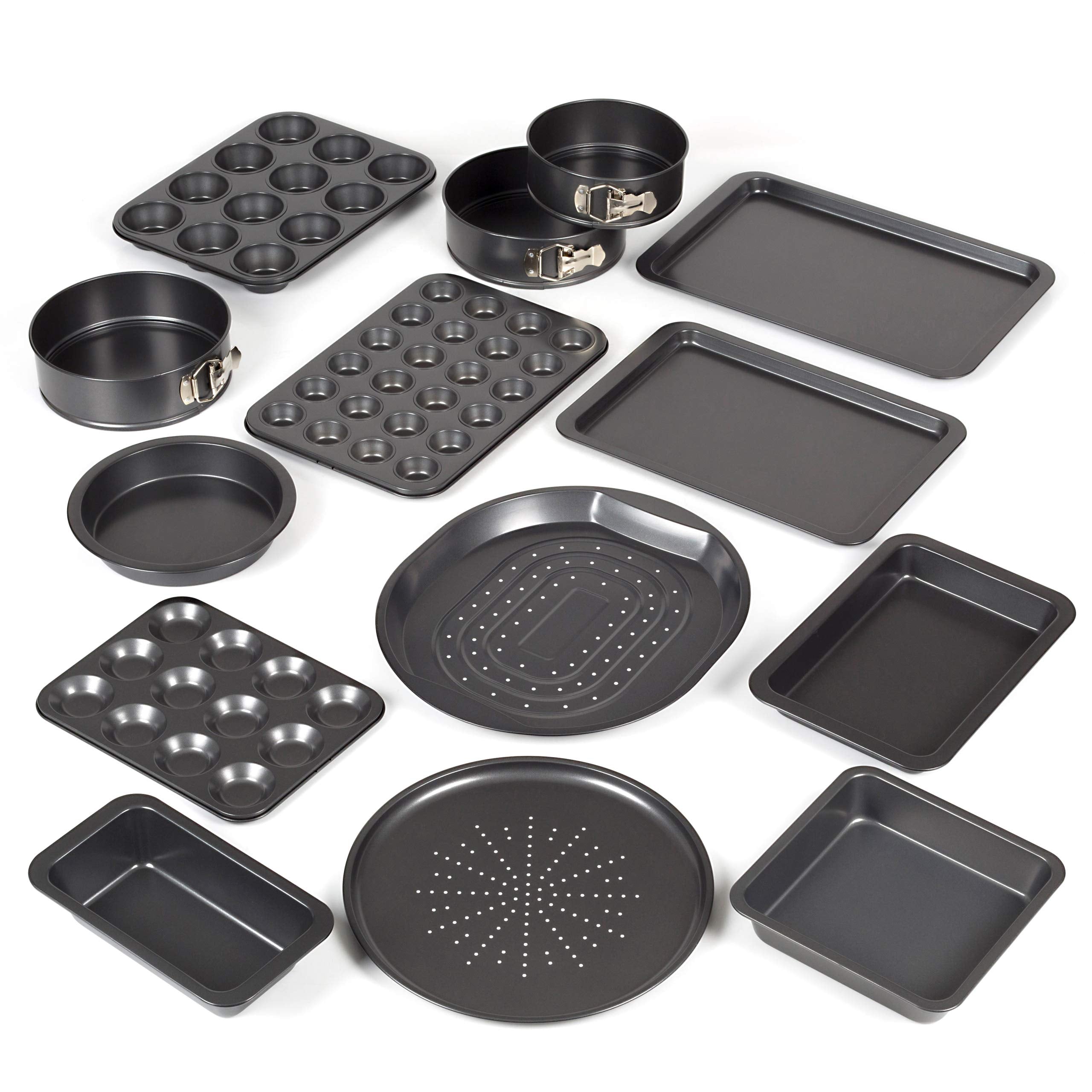 Prochef Non-Stick Carbon Steel Pizza Tray - Perforated for Crispy Crust | 32.5cm / 12.5" 4