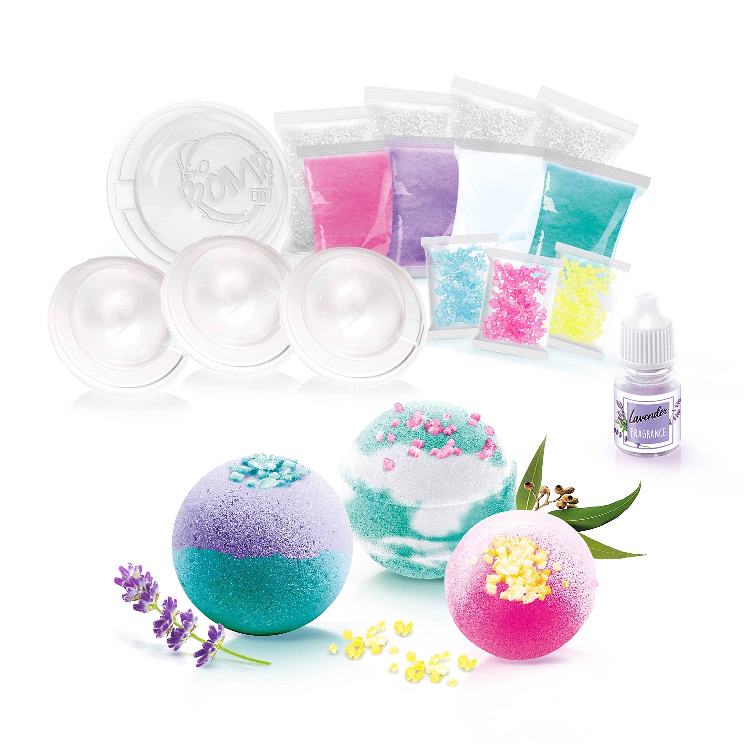 Canal Toys So Bomb DIY - Set of 6 Aromatic Bath Bombs for Kids | Lavender Scent | Ages 6+ 3