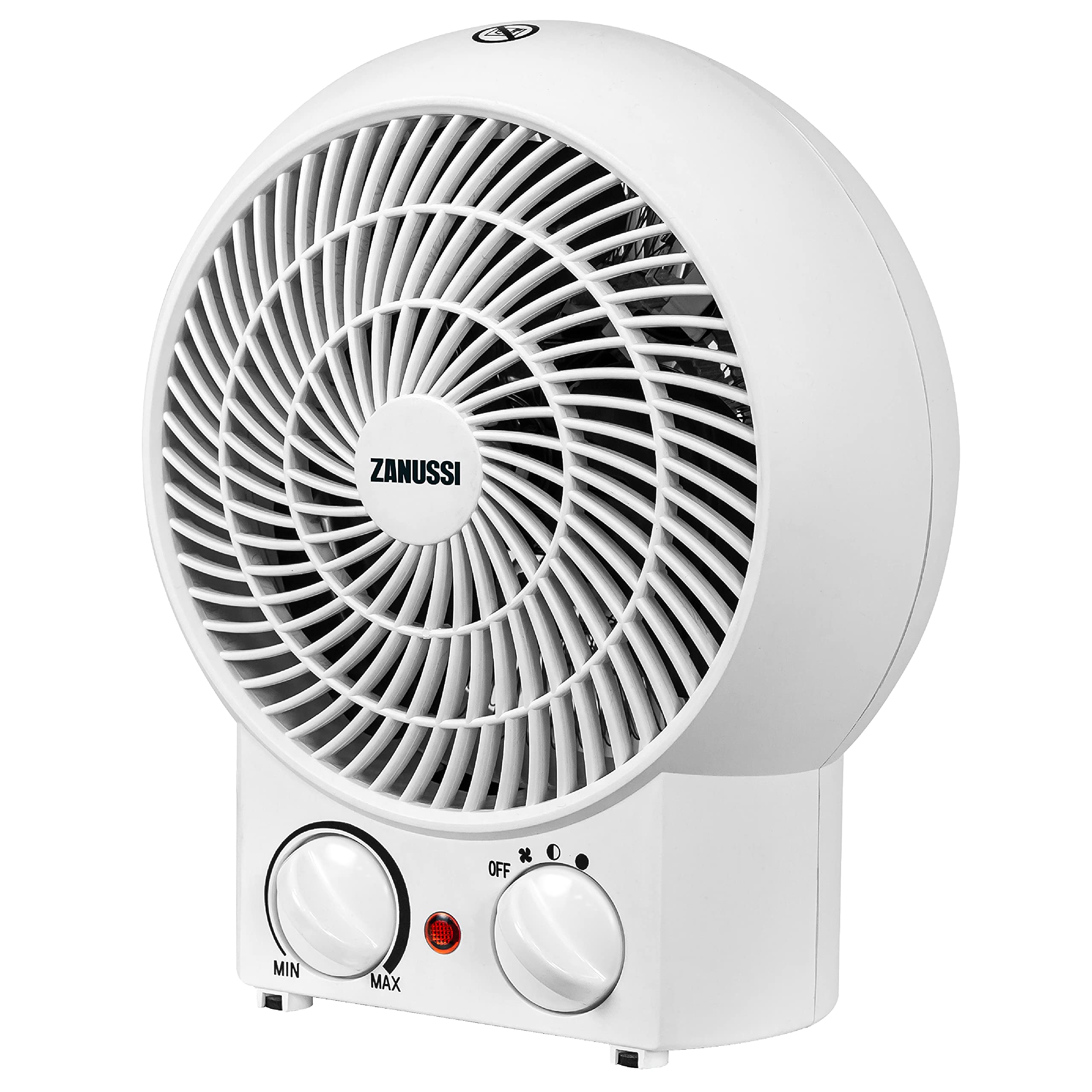Zanussi ZFH1001 2000W Portable Upright Fan Heater | 2 Heat Settings | Overheat Protection 1