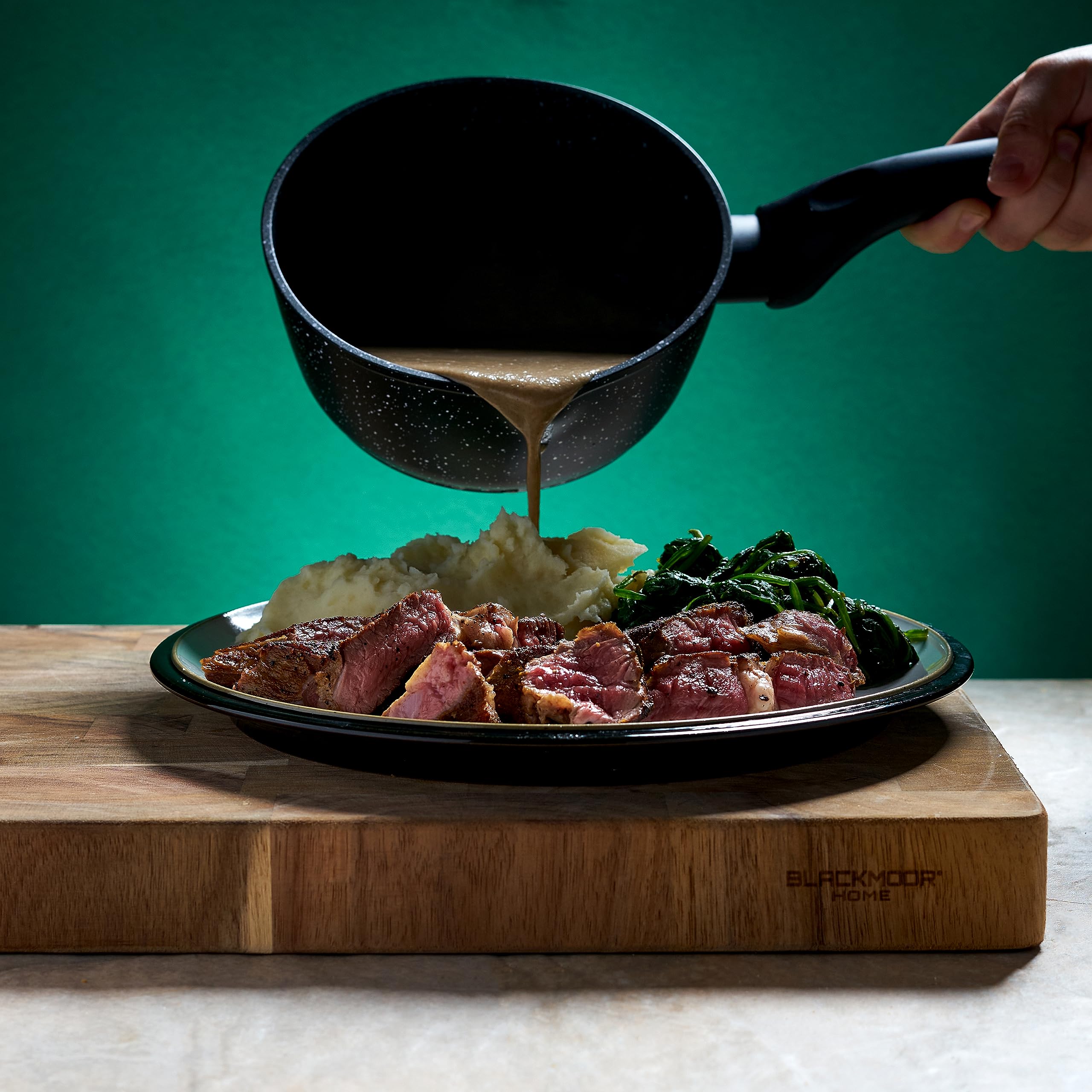 Blackmoor 66120 Classic 16cm Milk Pan | Non-Stick Coating | Induction Compatible 2