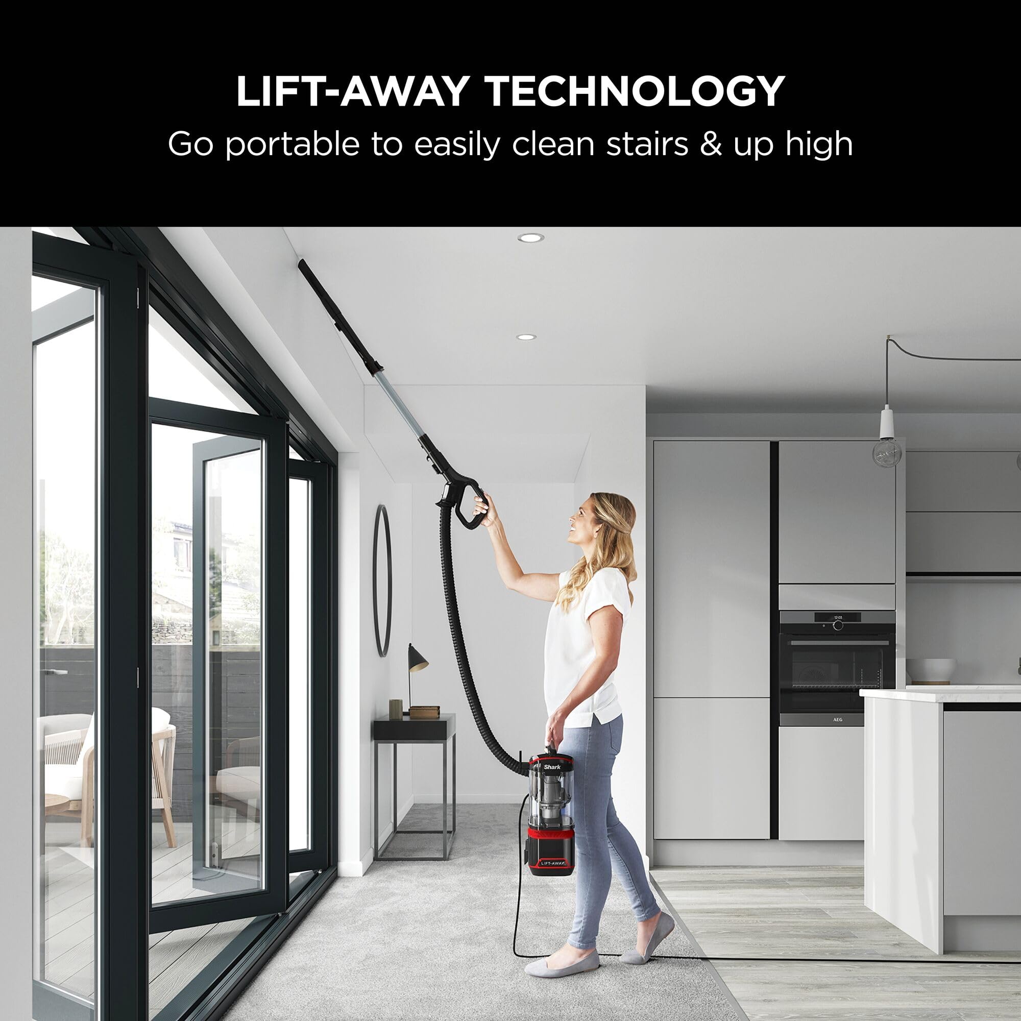 Shark Corded Upright Vacuum Cleaner - Lift-Away Technology | 1.1L Capacity | Pet Tools Included 3