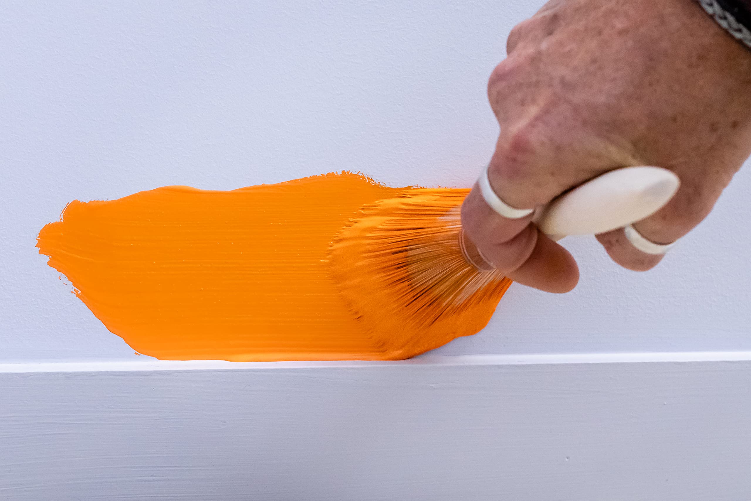 HAMILTON For The Trade Fine Tip Paint Brushes - Pack of 5 | Wood Handle | Controlled Finish 5