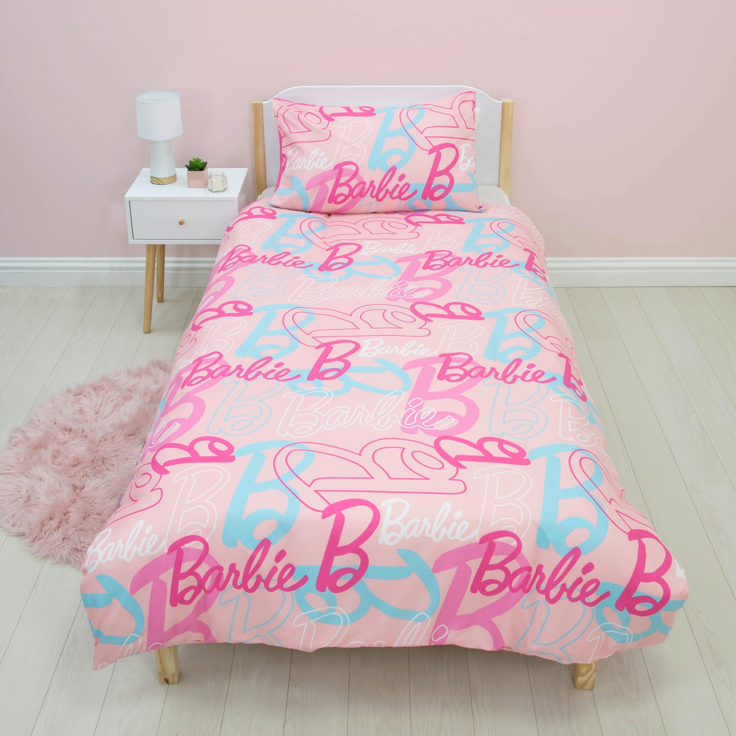 Character World Barbie Official Single Duvet Cover Set | Reversible | 135 x 200cm 5