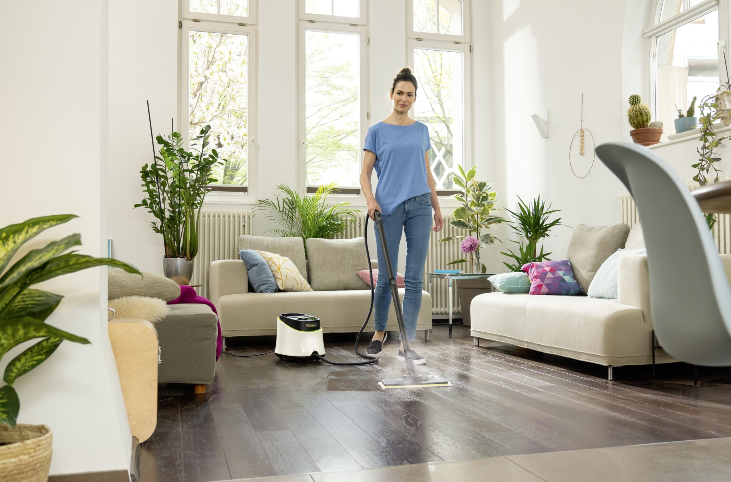 Kärcher SC 3 Deluxe Home Steam Cleaner - 1900W Power | 3.5 bar Pressure | 75m² Coverage 2