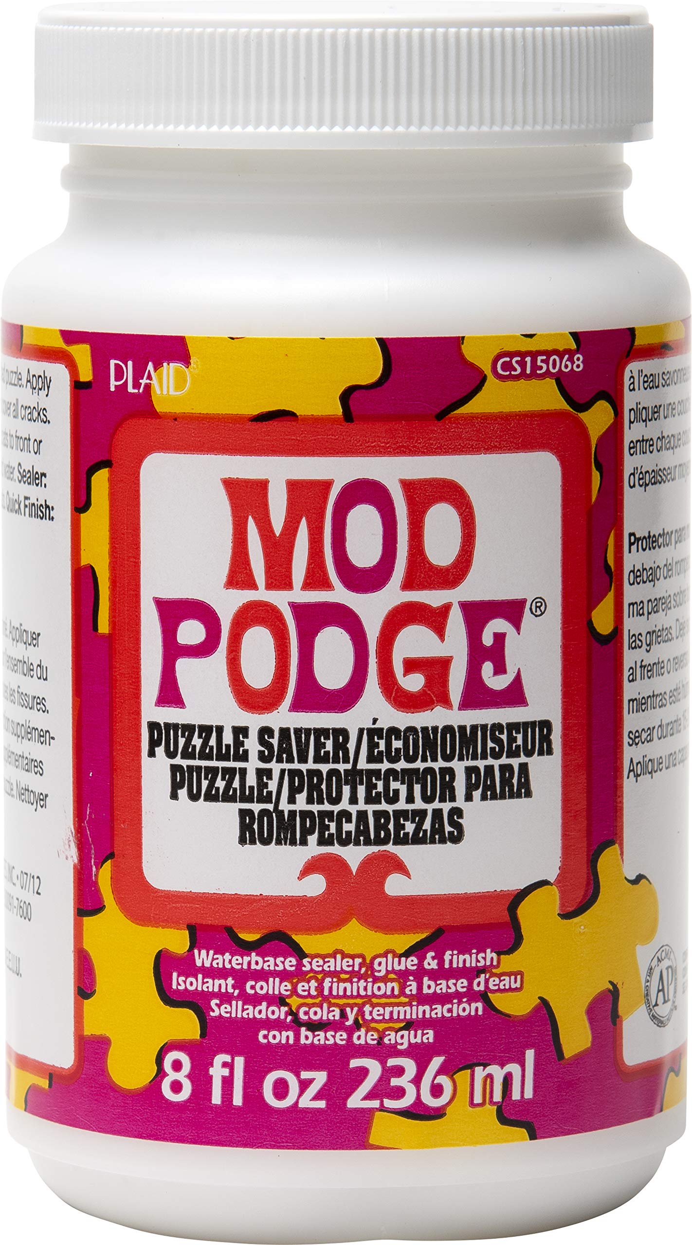 Mod Podge Puzzle Saver - All-in-One Glue, Sealer, and Finish | 8 oz Liquid 1