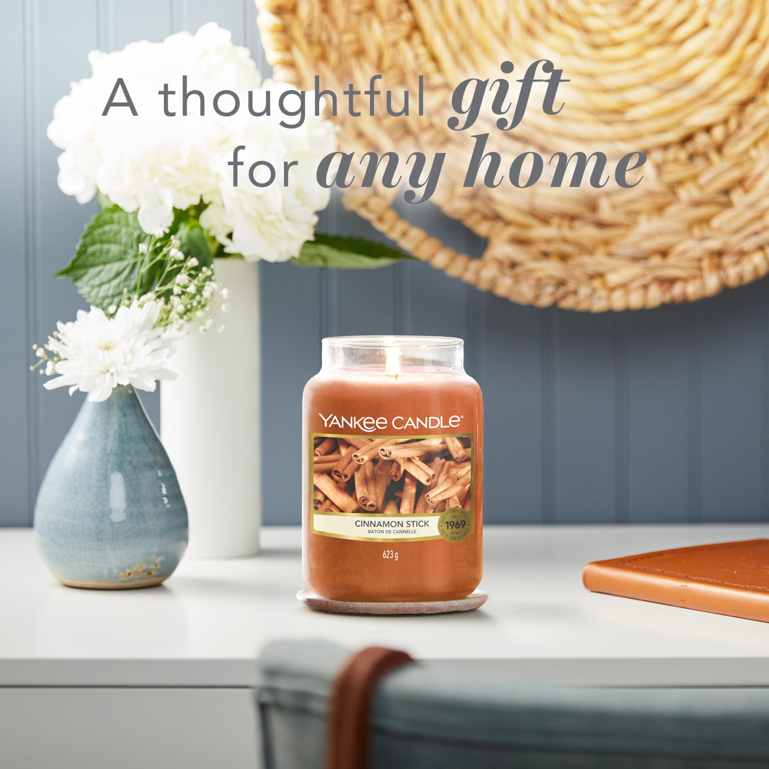 Yankee Candle Cinnamon Stick Scented Candle | Large Jar | Up to 150 Hours Burn Time 6