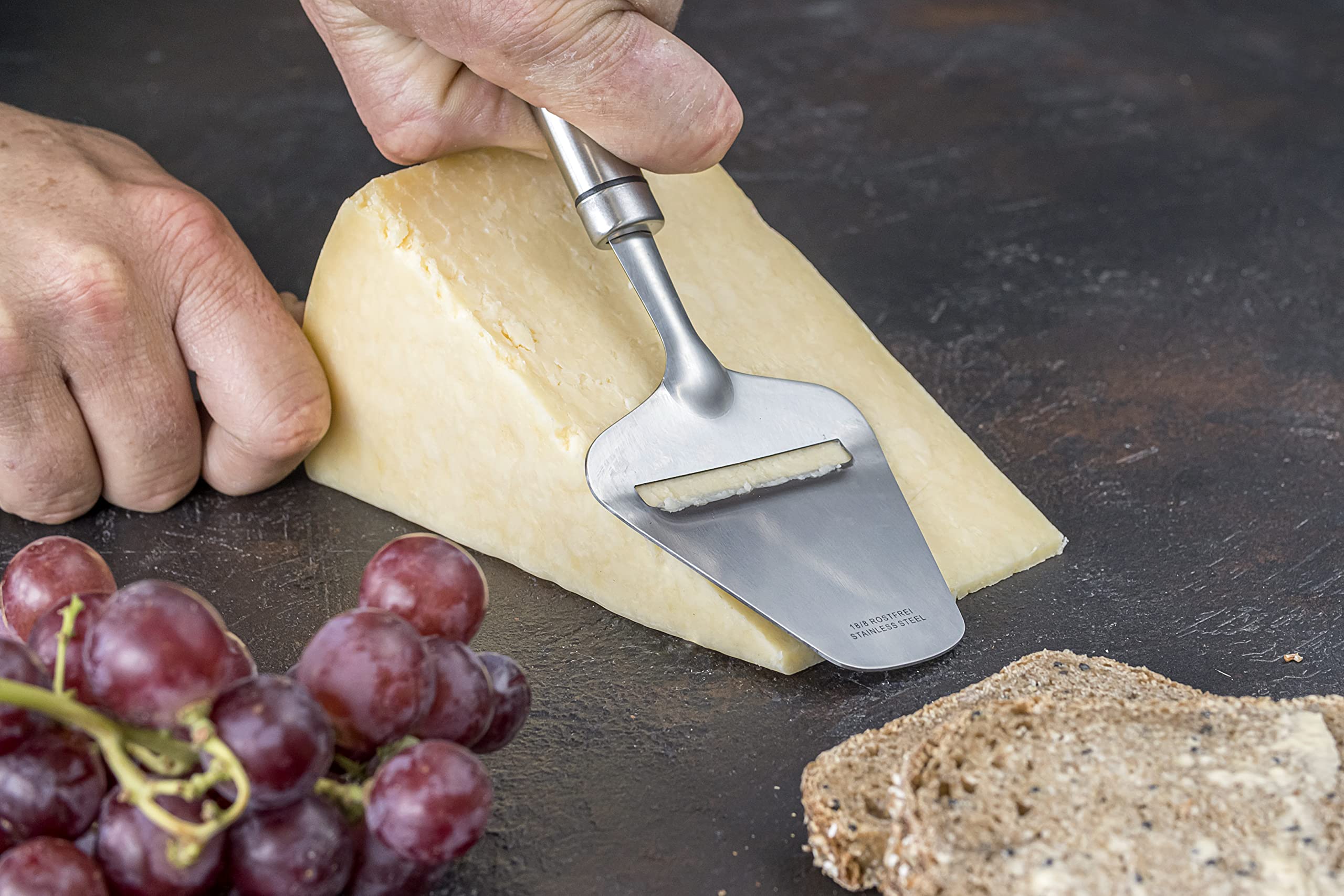 KitchenCraft Professional Cheese Slicer - Effortless Uniform Slicing | Stainless Steel | 24 cm 4