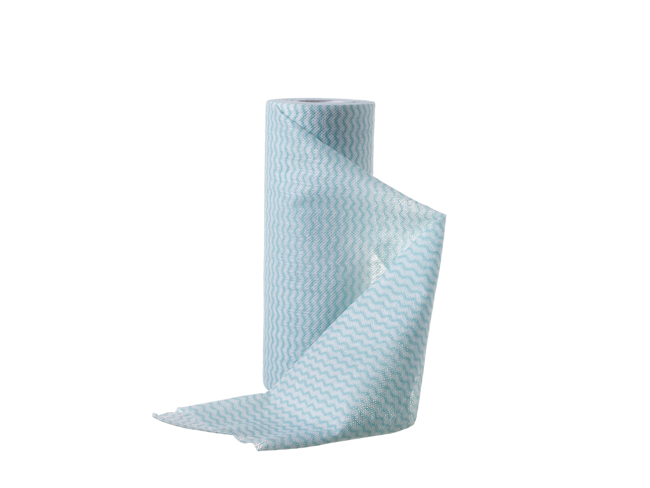 Spontex Handy All Purpose Cleaning Cloths on a Roll | 40 Count | Blue/White 3