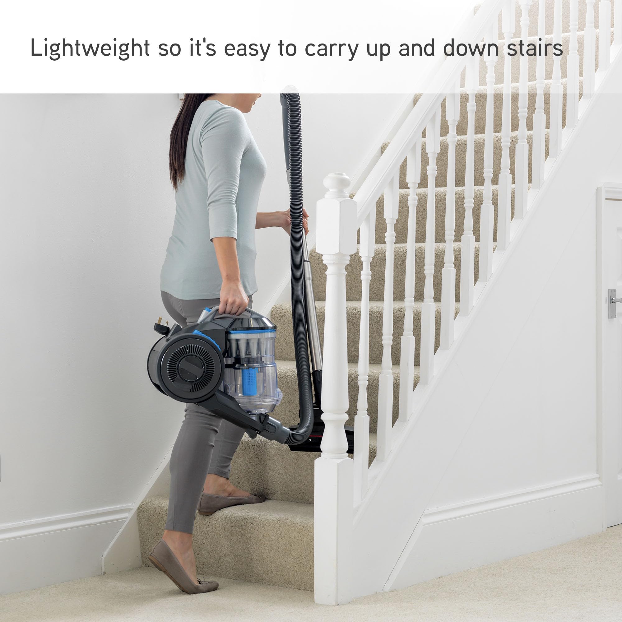 Vax Air Stretch Pet Cylinder Vacuum Cleaner | 12m Reach | 1.5L Capacity | 850W 5