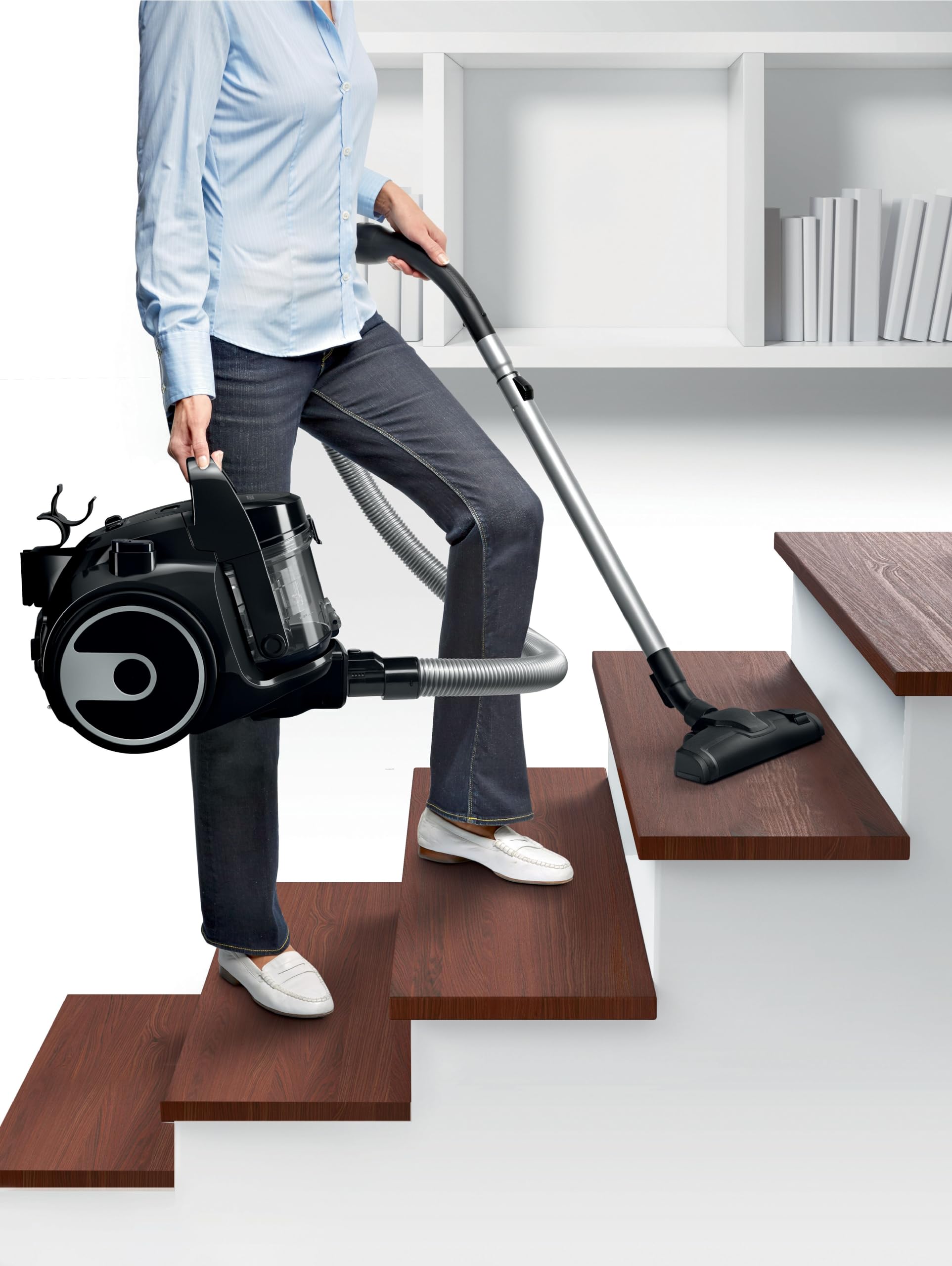 Bosch Series 2 BGS05BA2GB Bagless Cylinder Vacuum Cleaner - 700W Power | 1.5L Capacity | Lightweight 6.4kg 5