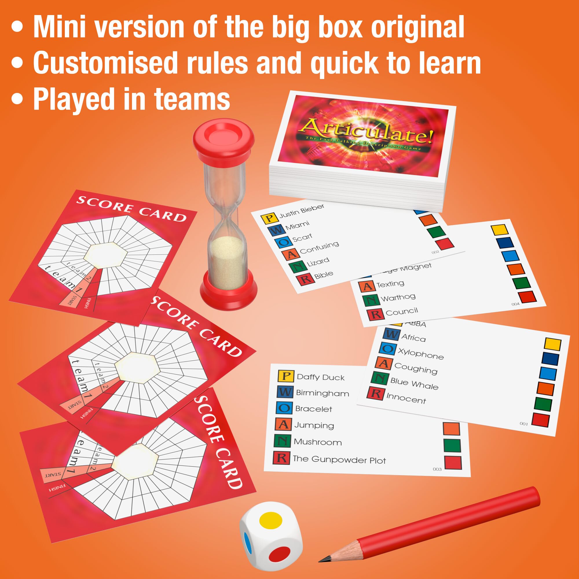 Drumond Park Articulate Mini Game - Compact Word Challenge for Teens & Adults | Cardboard 2