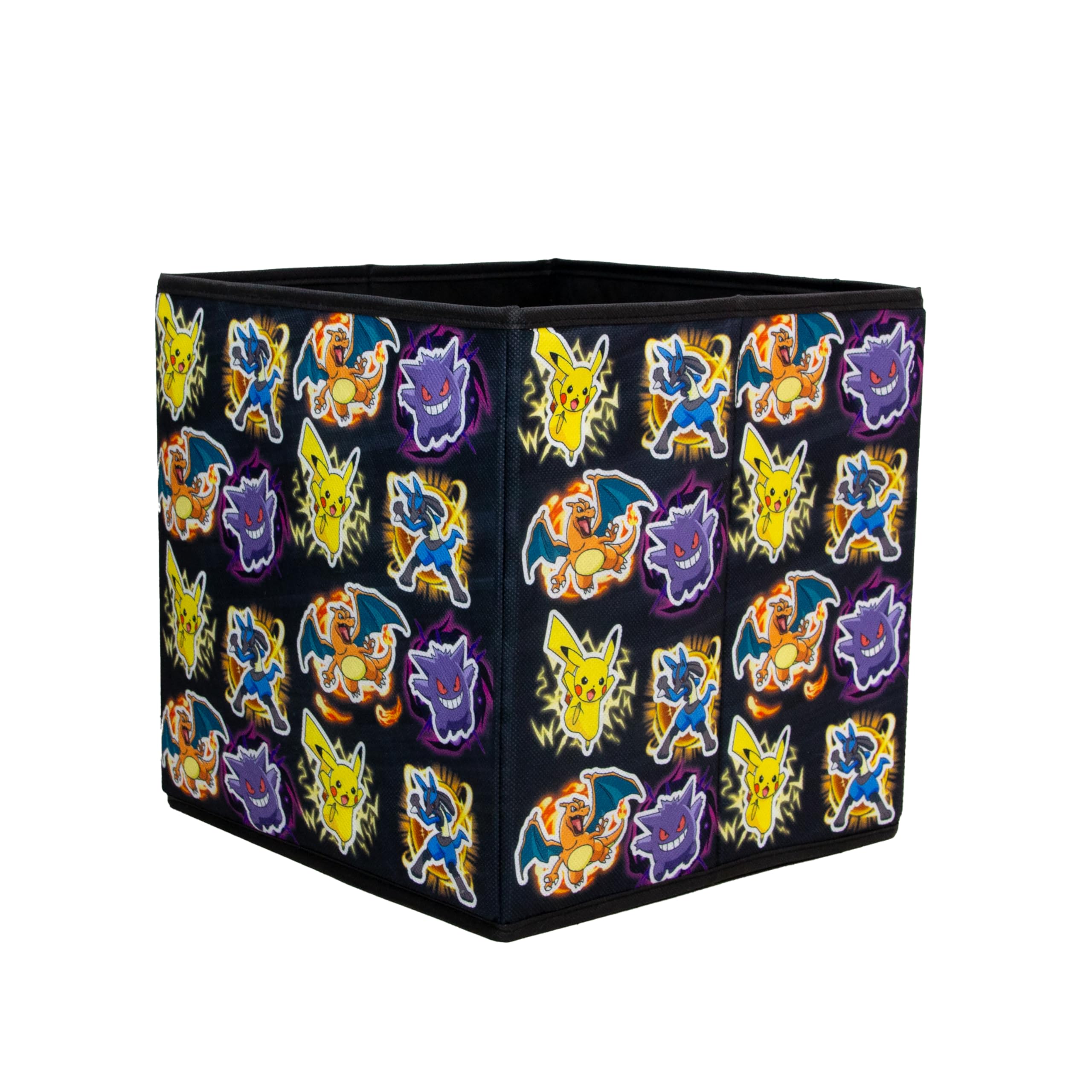 Pokémon Officially Licensed Storage Boxes - Set of 2 Foldable Toy Cubes | 30cm x 30cm x 30cm 4