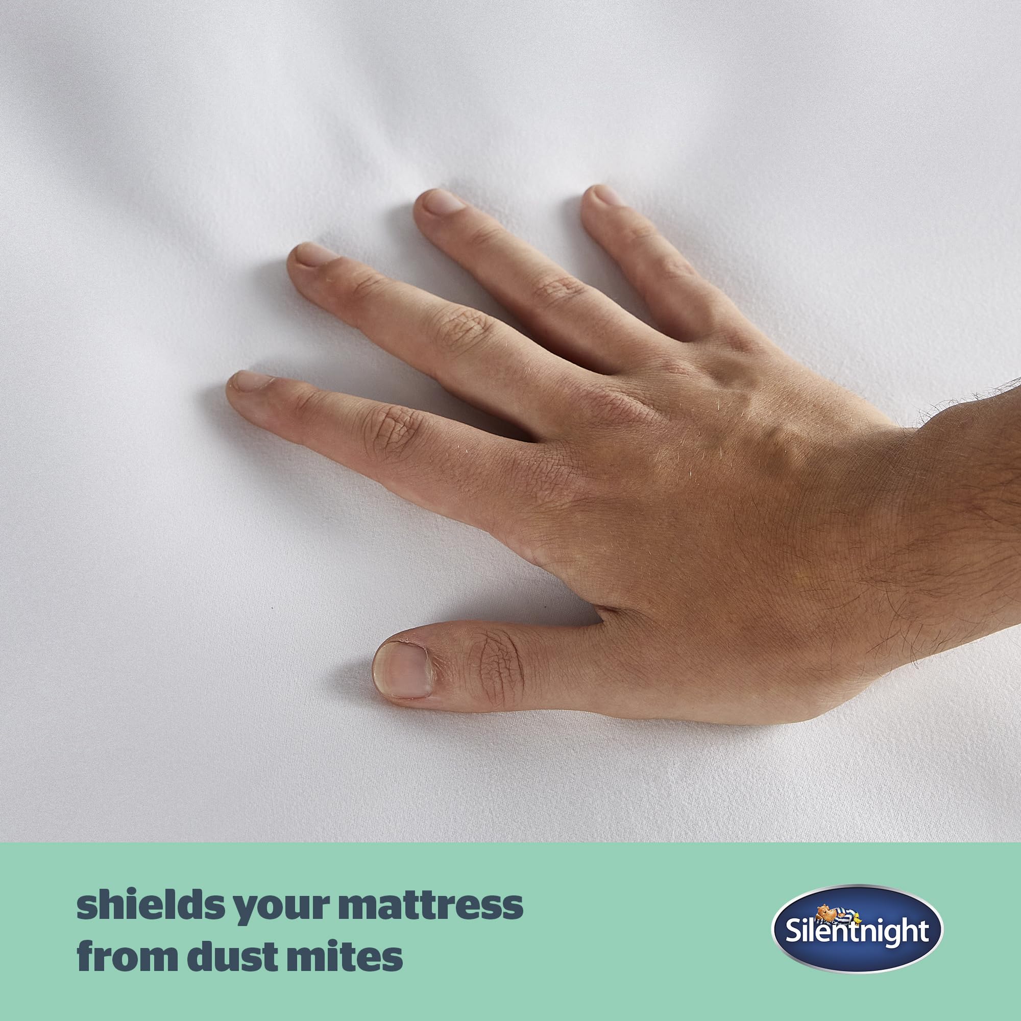 Silentnight Waterproof Mattress Protector - Small Double | Microfibre | Rustle Free 6