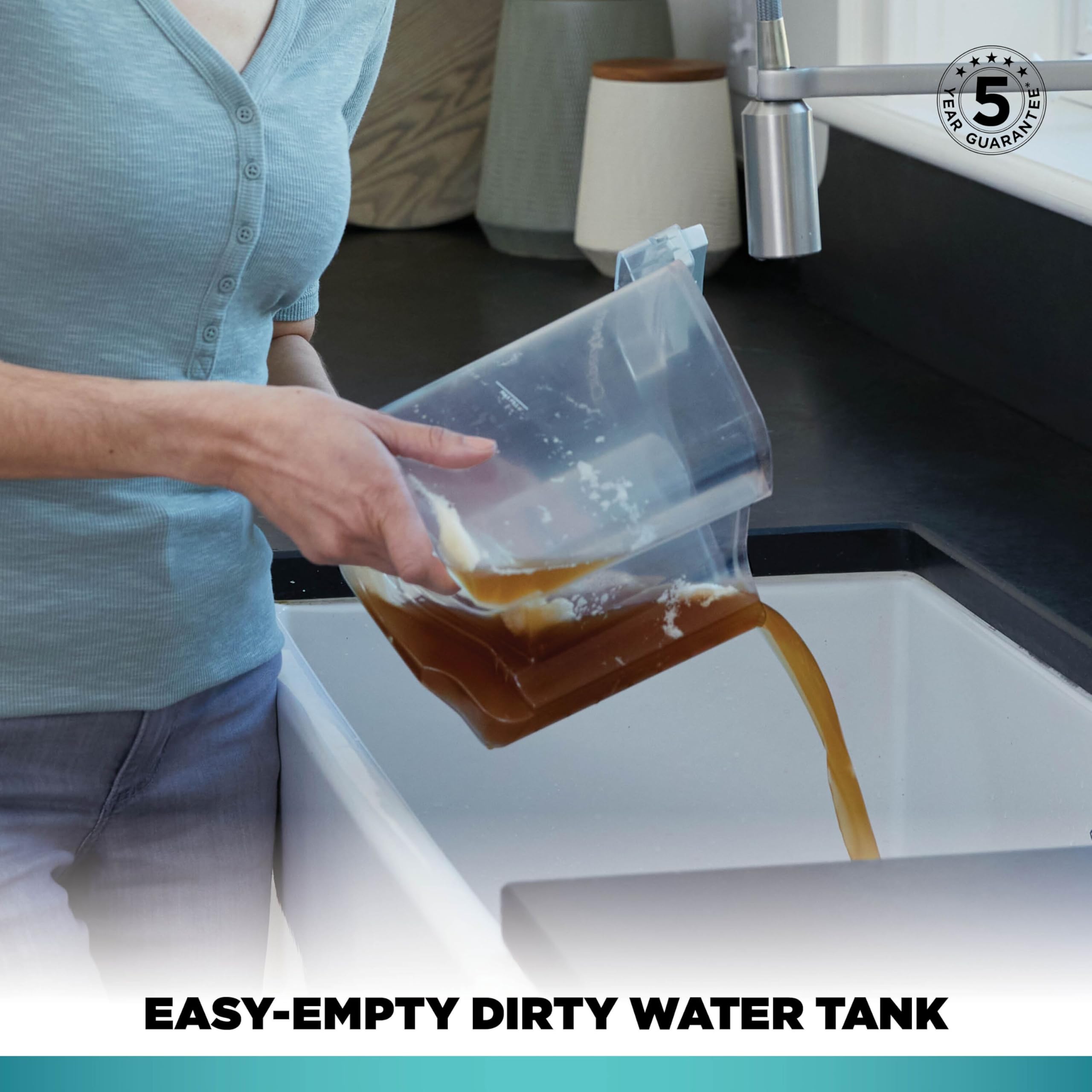 Shark CarpetXpert Deep Clean Carpet Cleaner with Built-In StainStriker, 2.1L, 960W, EX200UK 4