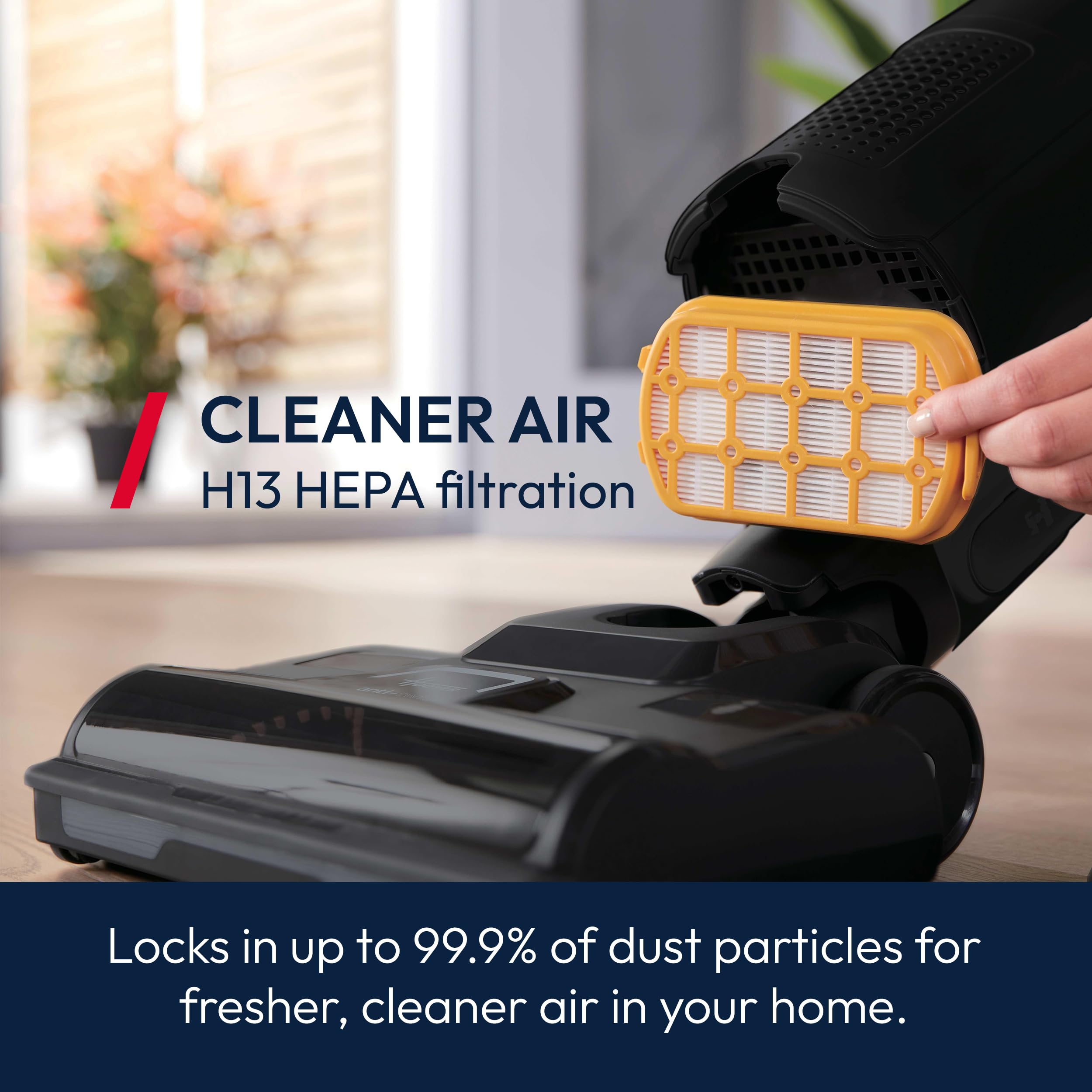Hoover HL4 Upright Vacuum Cleaner 850W Lift-Away Anti-Hair Wrap Anti-Allergy 10