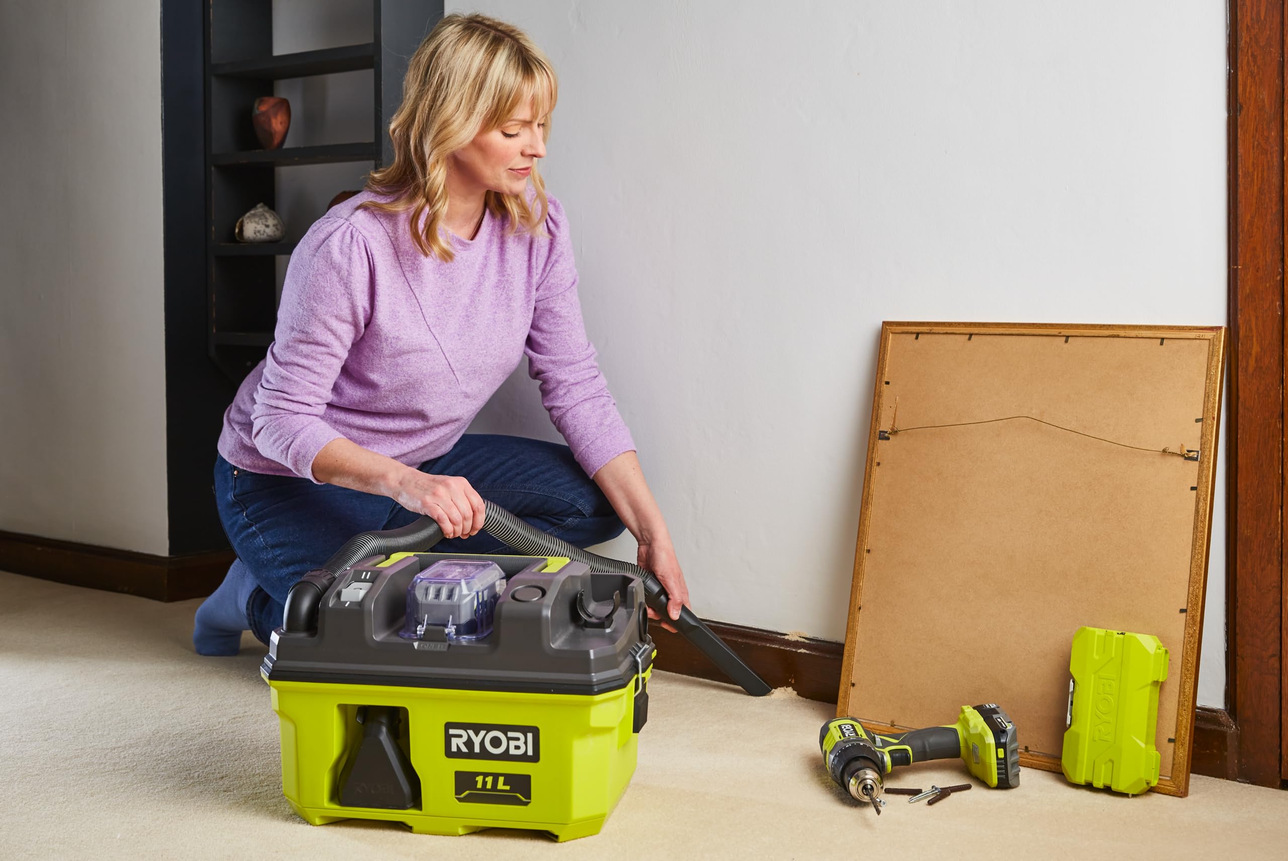 RYOBI RV1811-0 18V ONE+ Cordless Wet & Dry Vac (Bare Tool) | 1500l/min Airflow 3