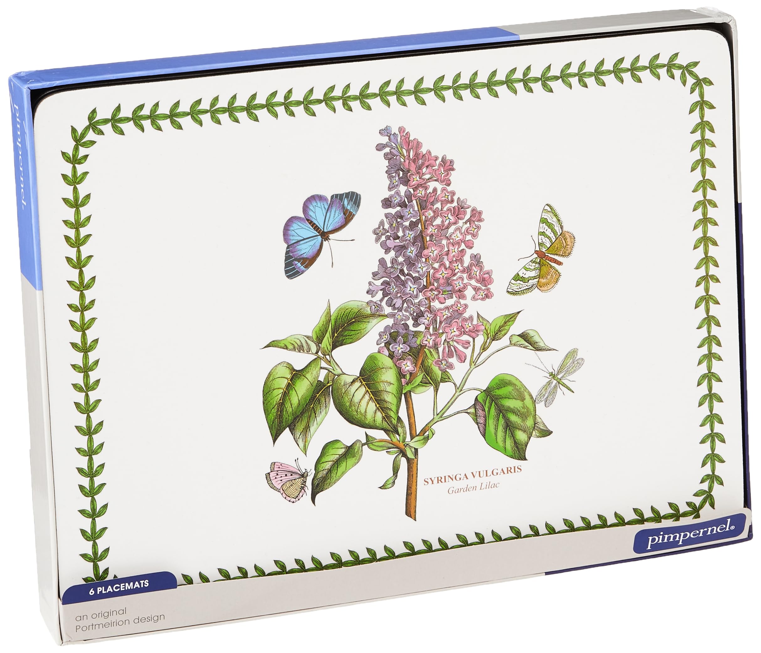 Pimpernel Botanic Garden Placemats - Set of 6 | Heat Resistant up to 100°C | 30.5 x 23cm 4
