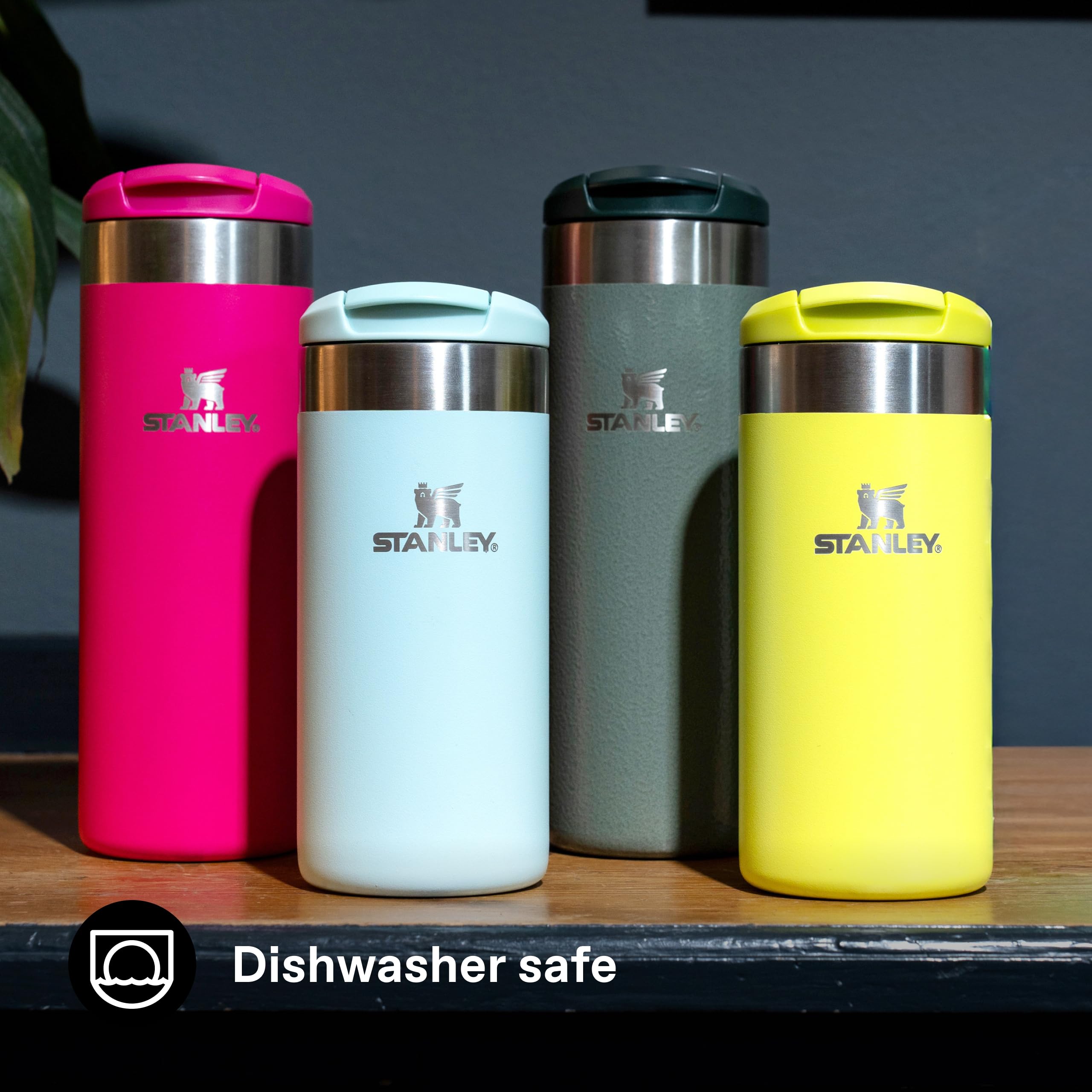 STANLEY Aerolight Transit Travel Mug 0.47L - 6 Hours Hot, 8 Hours Cold | Leakproof | Dishwasher Safe 6