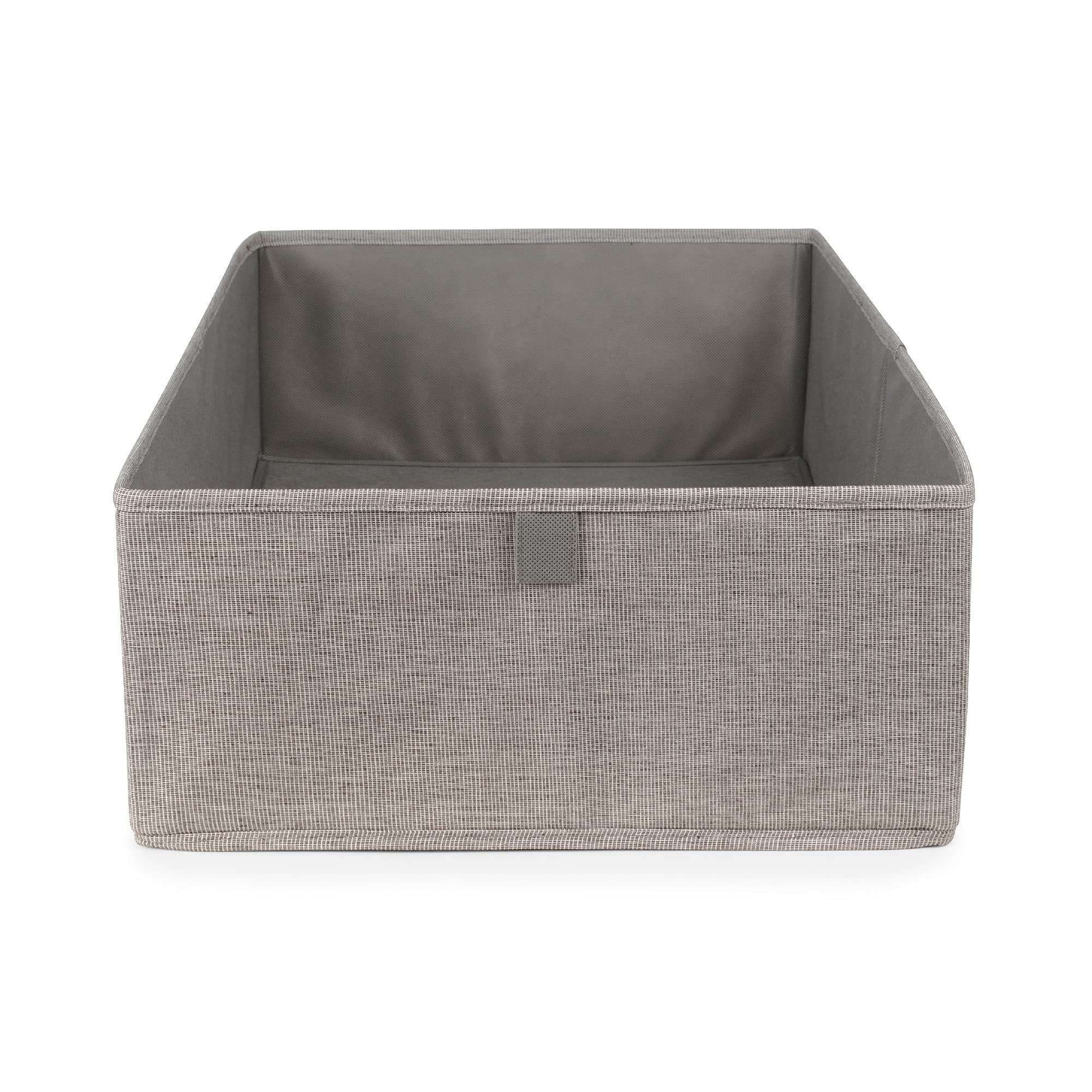 Compactor Oxford XL Storage Box - Grey | 56x36x16.5 cm | Durable Oxford Fabric & Cardboard 10
