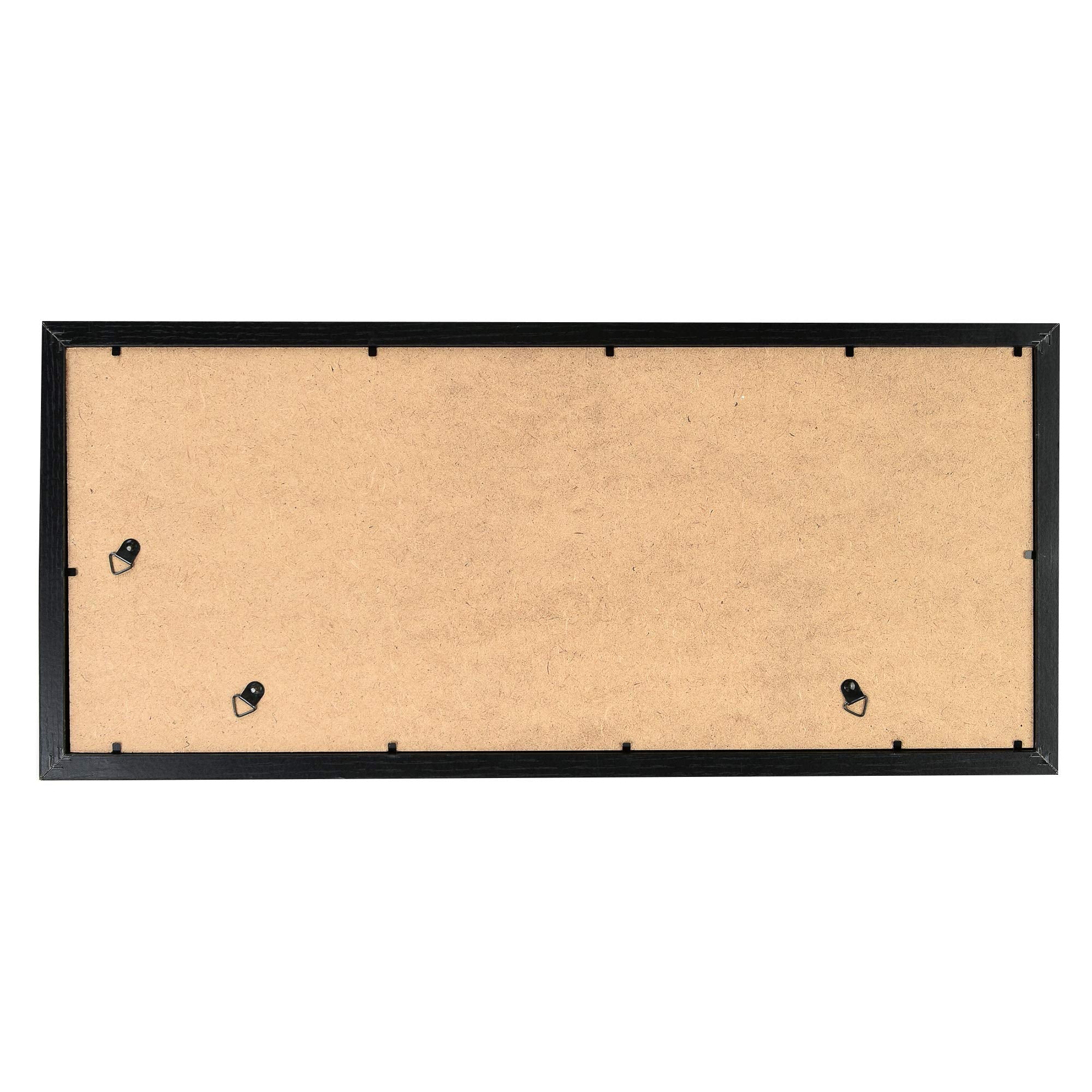 ARPAN MDF 4 Aperture Multi Photo Picture Frame with Mount | Black | Wall Mount Only 3