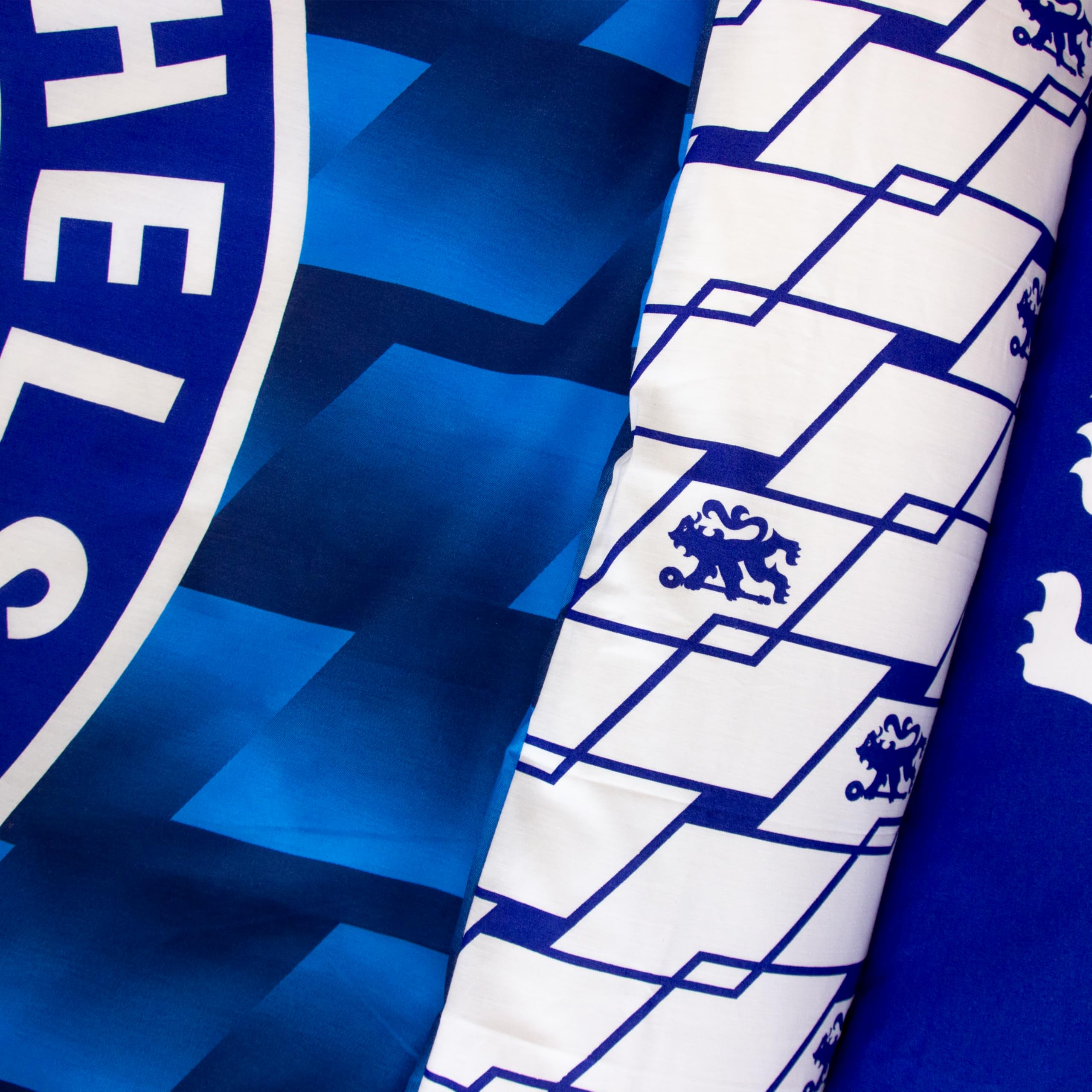Character World Chelsea FC Official Single Duvet Cover Set | Reversible | Polycotton Blend 10