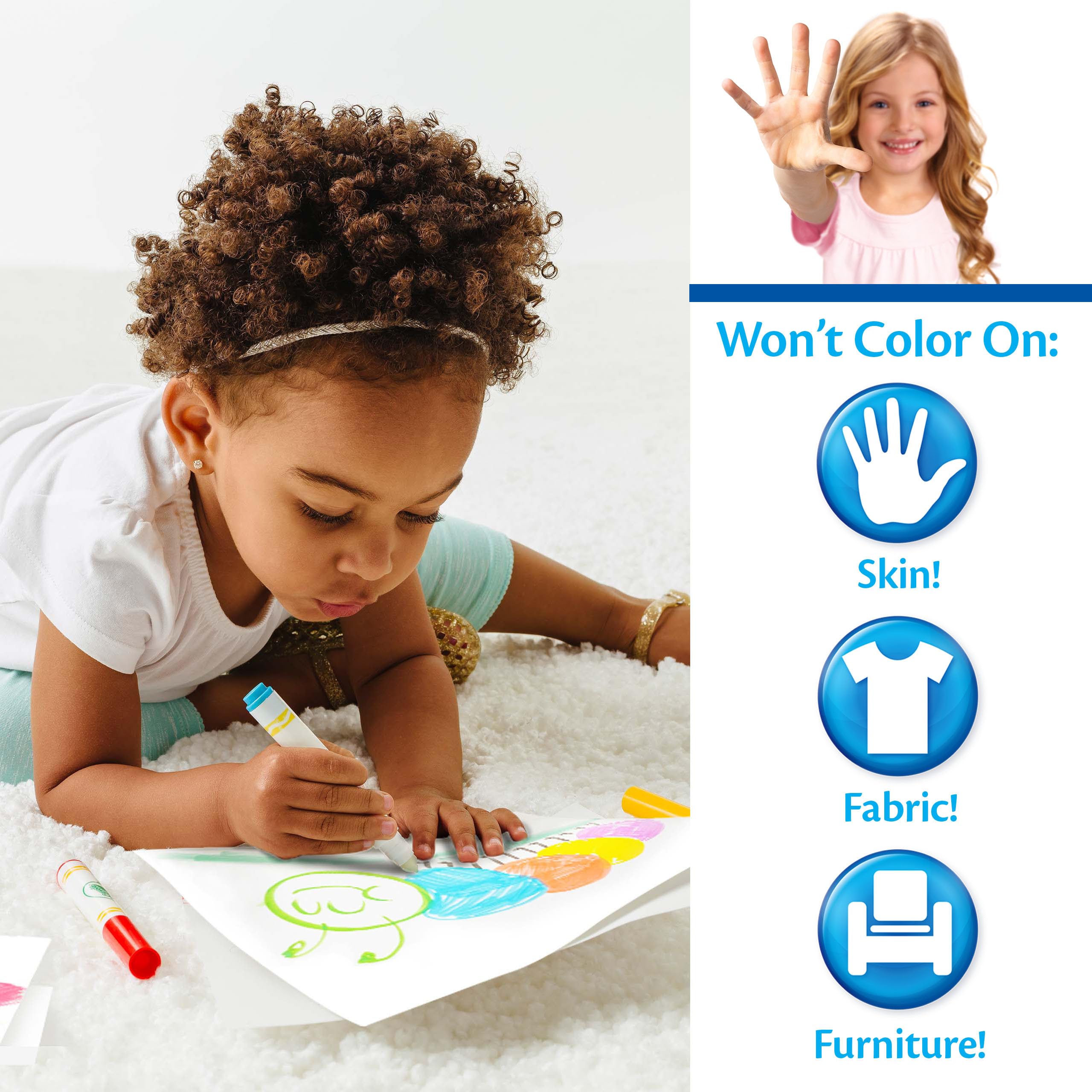 CRAYOLA Color Wonder Disney Princess Coloring Pad with 5 Mess-Free Markers | Ages 3+ 3