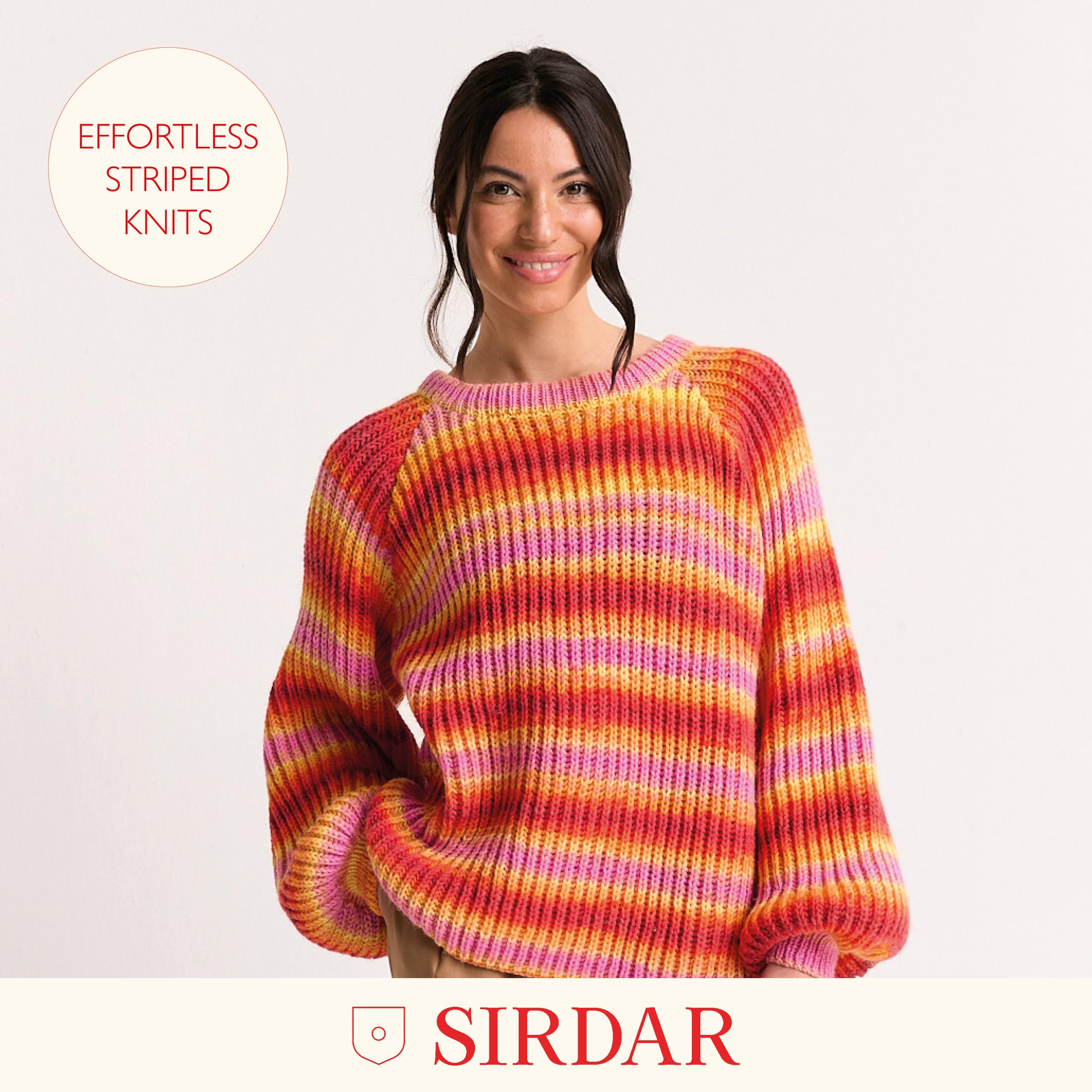 Sirdar Hayfield Spirit DK Yarn - Self-Striping Double Knitting | 100g | Mystery 4